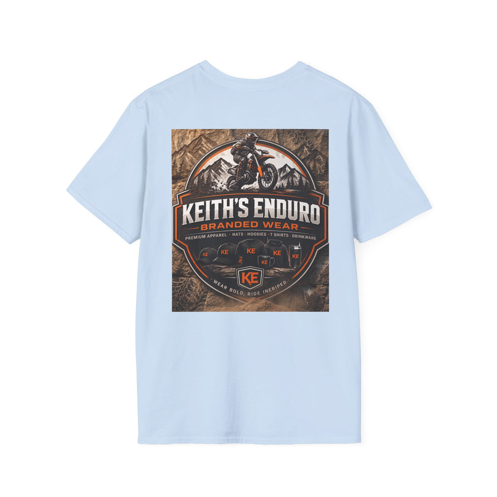 Graphic T-Shirt — Keith's Enduro logo Illustration