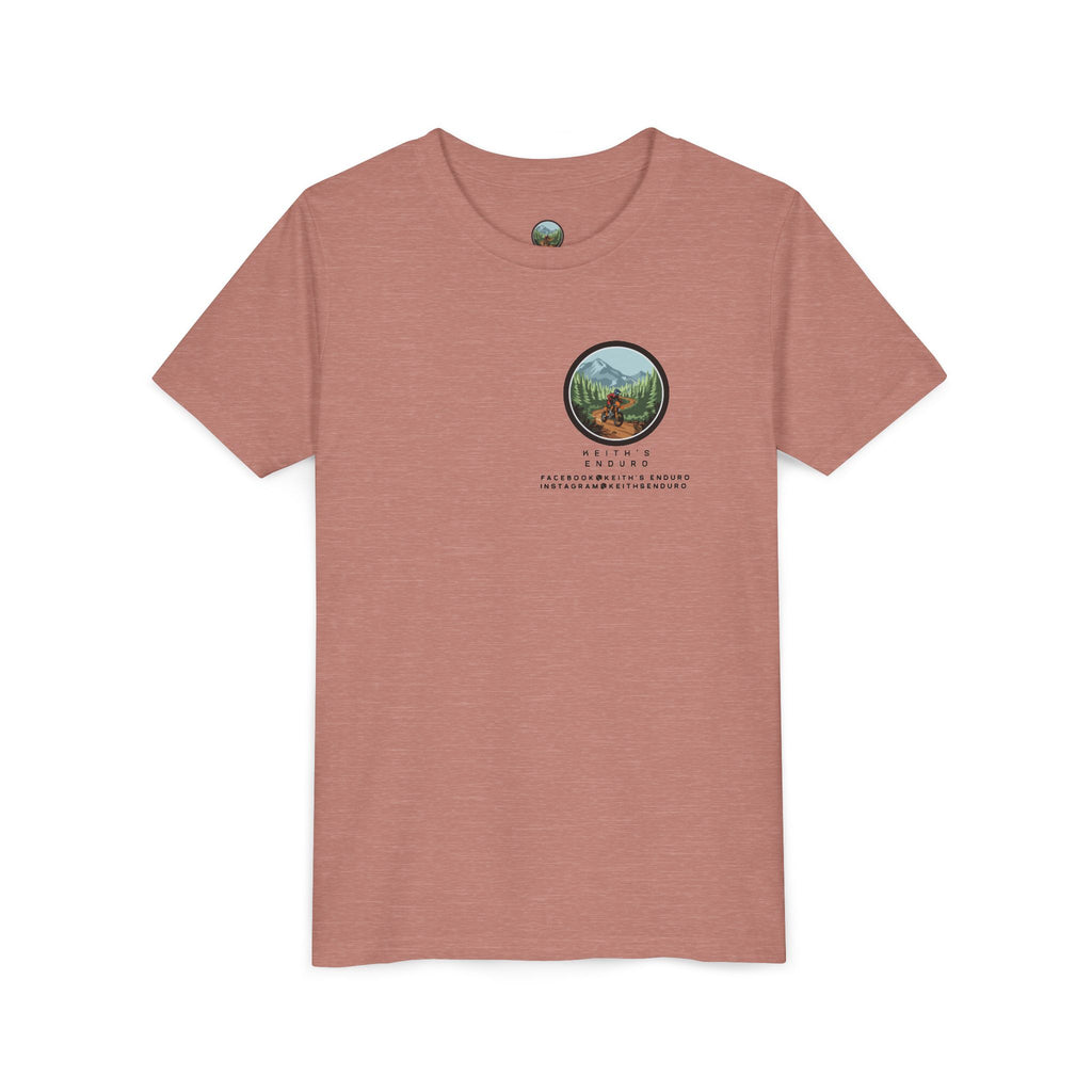 Kids Trail Riding T‑Shirt — "Keep Trail Riding!" Youth Dirt Bike Tee