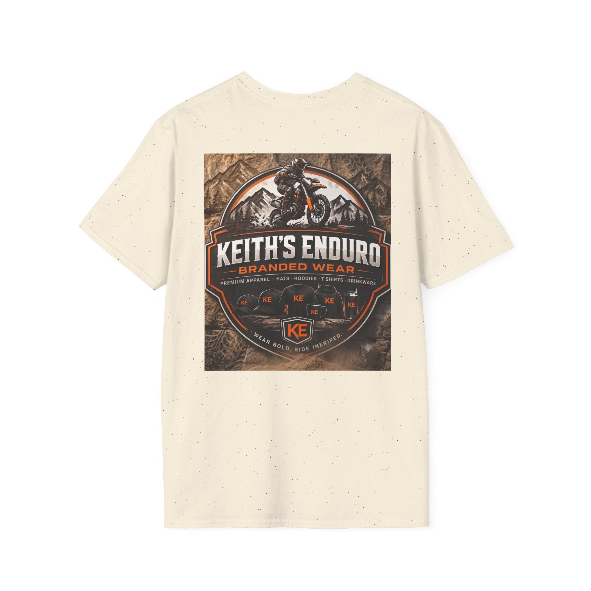 Graphic T-Shirt — Keith's Enduro logo Illustration