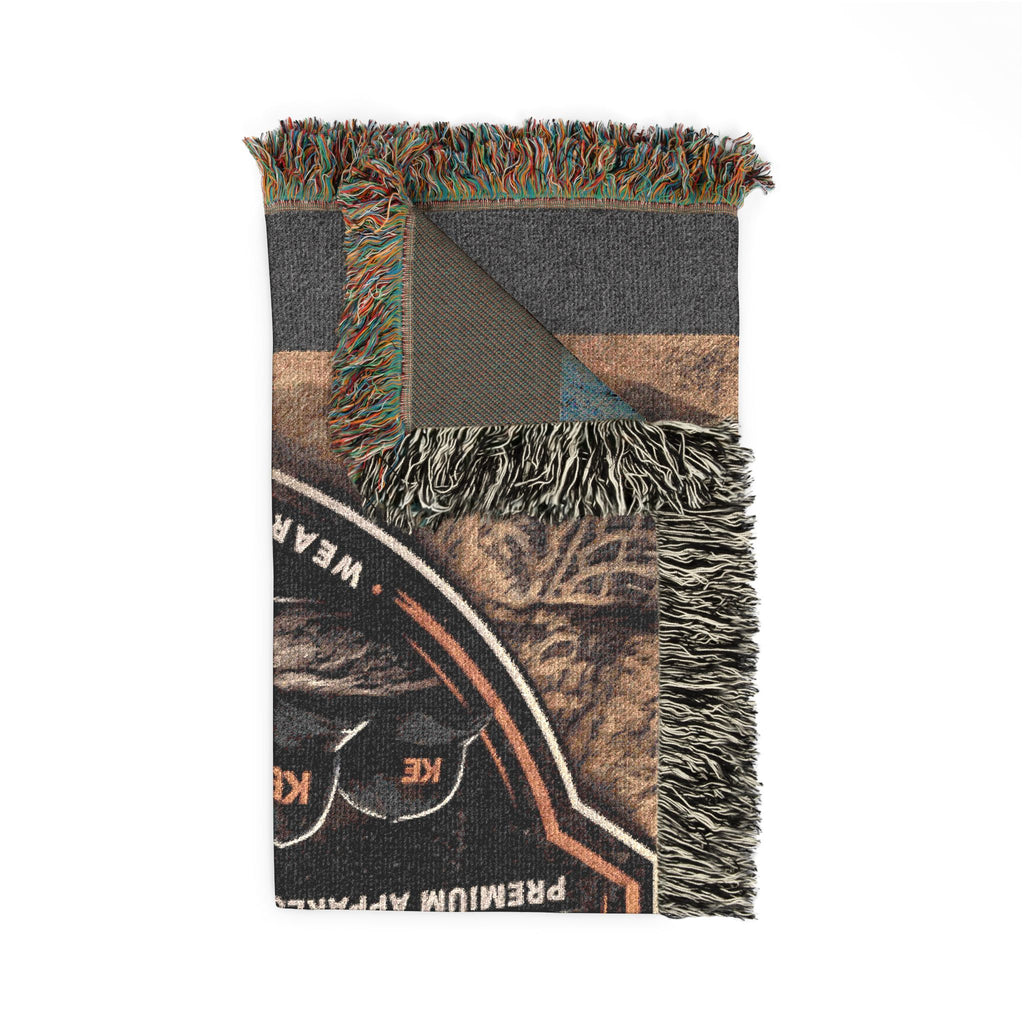 Personalized Memorial Woven Blanket — 'Keith's Enduro' Tribute Throw