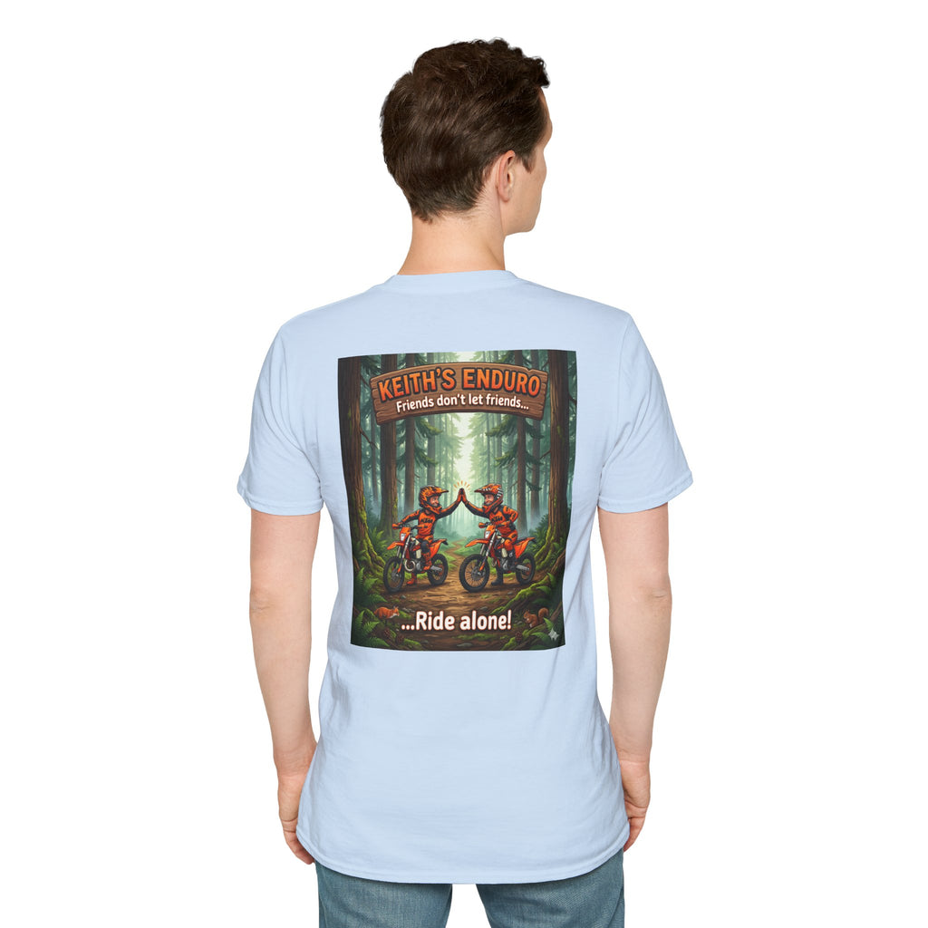 Dirt Bike T-Shirt — Cartoon "friends"  Graphic Tee