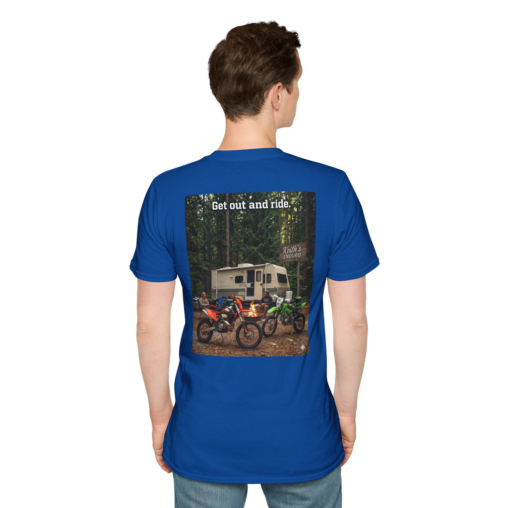 Nature Patch T‑Shirt — Mountain Landscape Graphic Tee