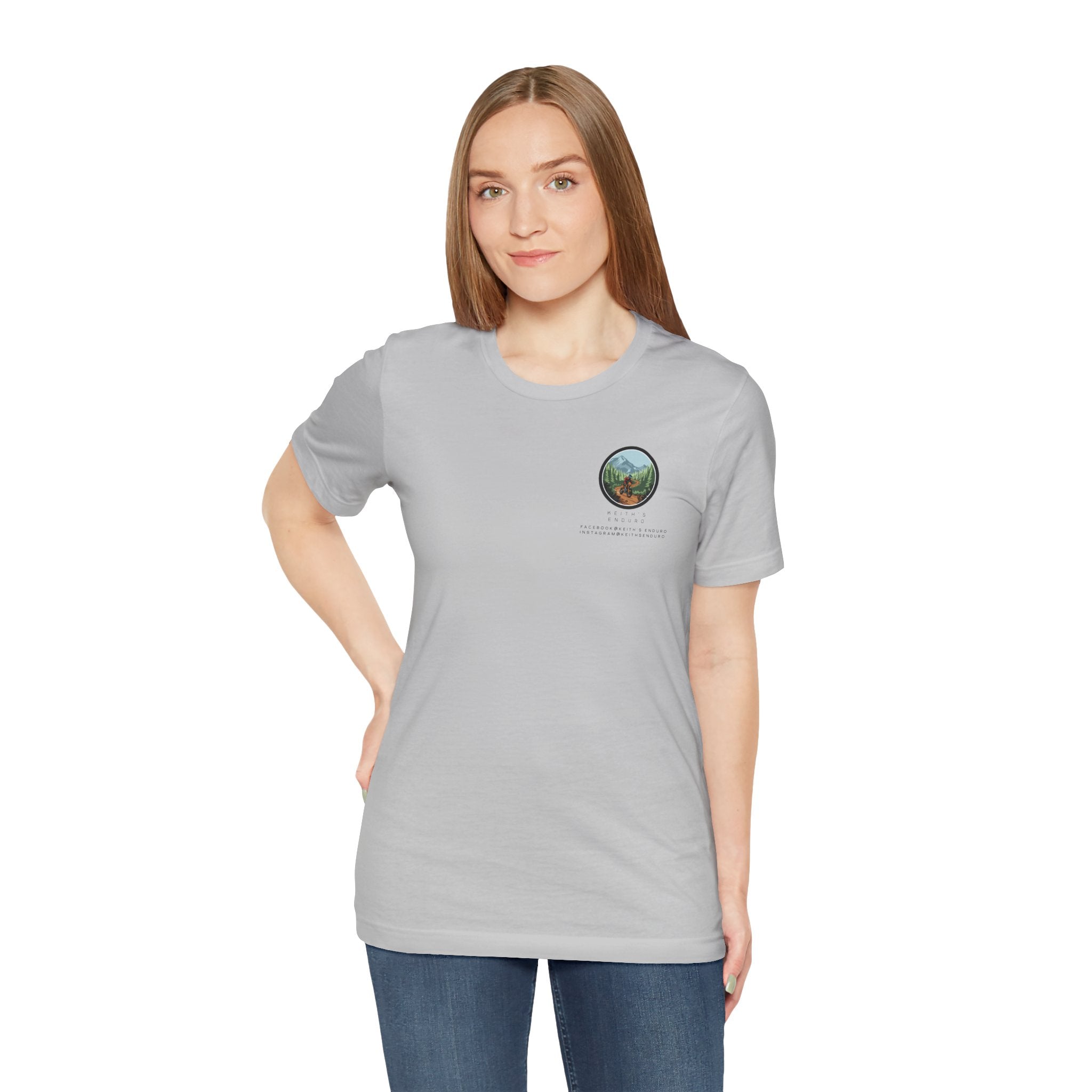 Unisex Dirt bike Tee - "Friends don't let friends ride Jap bikes!"
