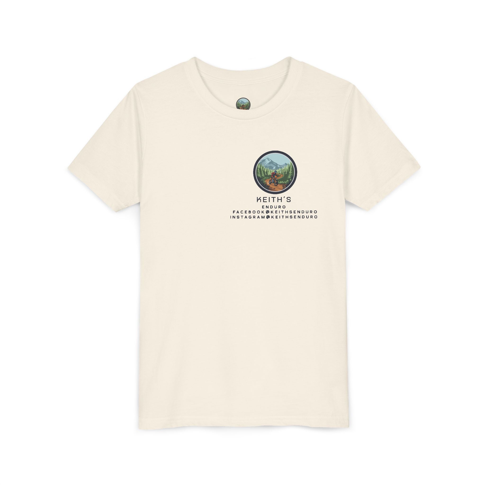 Youth Trail Dirt Biking Tee — "Learn to Ride, Love the Trail"