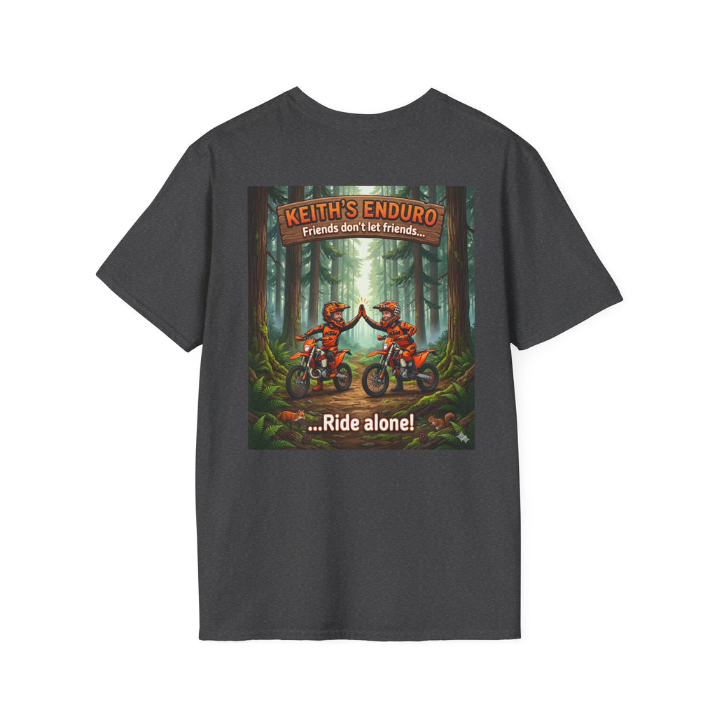 Dirt Bike T-Shirt — Cartoon "friends"  Graphic Tee