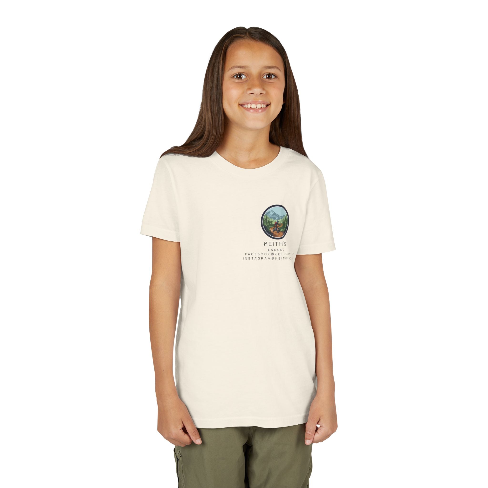 Youth Trail Dirt Biking Tee — "Learn to Ride, Love the Trail"