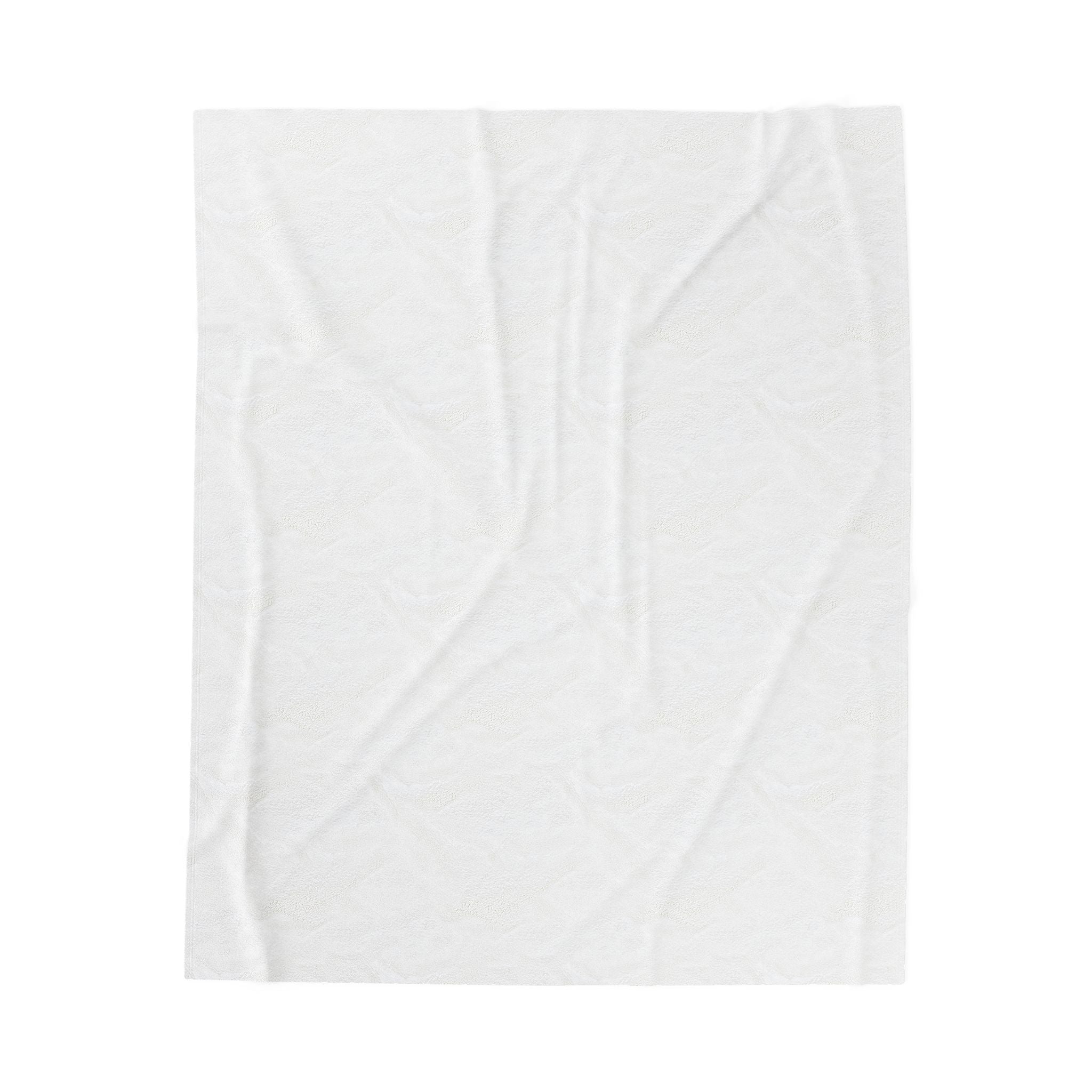 Velveteen Plush Blanket — Keith's Enduro Dirt Biking Throw (Dirt bike logo, social links)