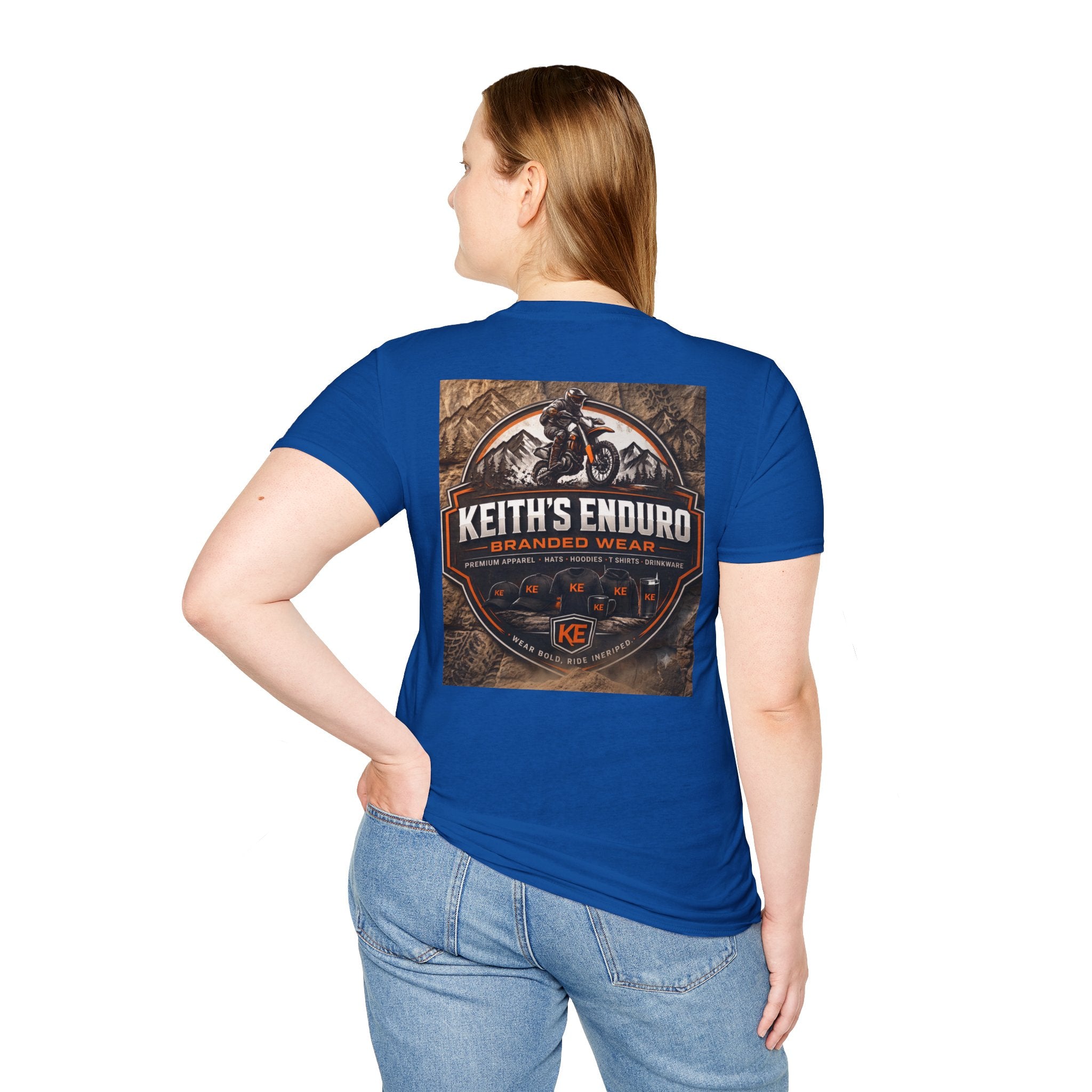 Graphic T-Shirt — Keith's Enduro logo Illustration