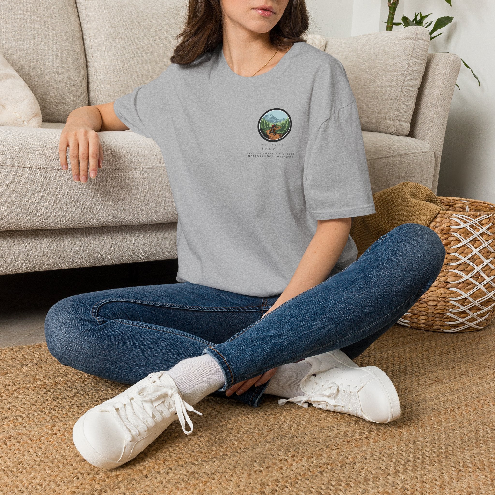 Women's Dirt Bike T-Shirt — "Dirt is a cosmetic choice #2" graphic tee