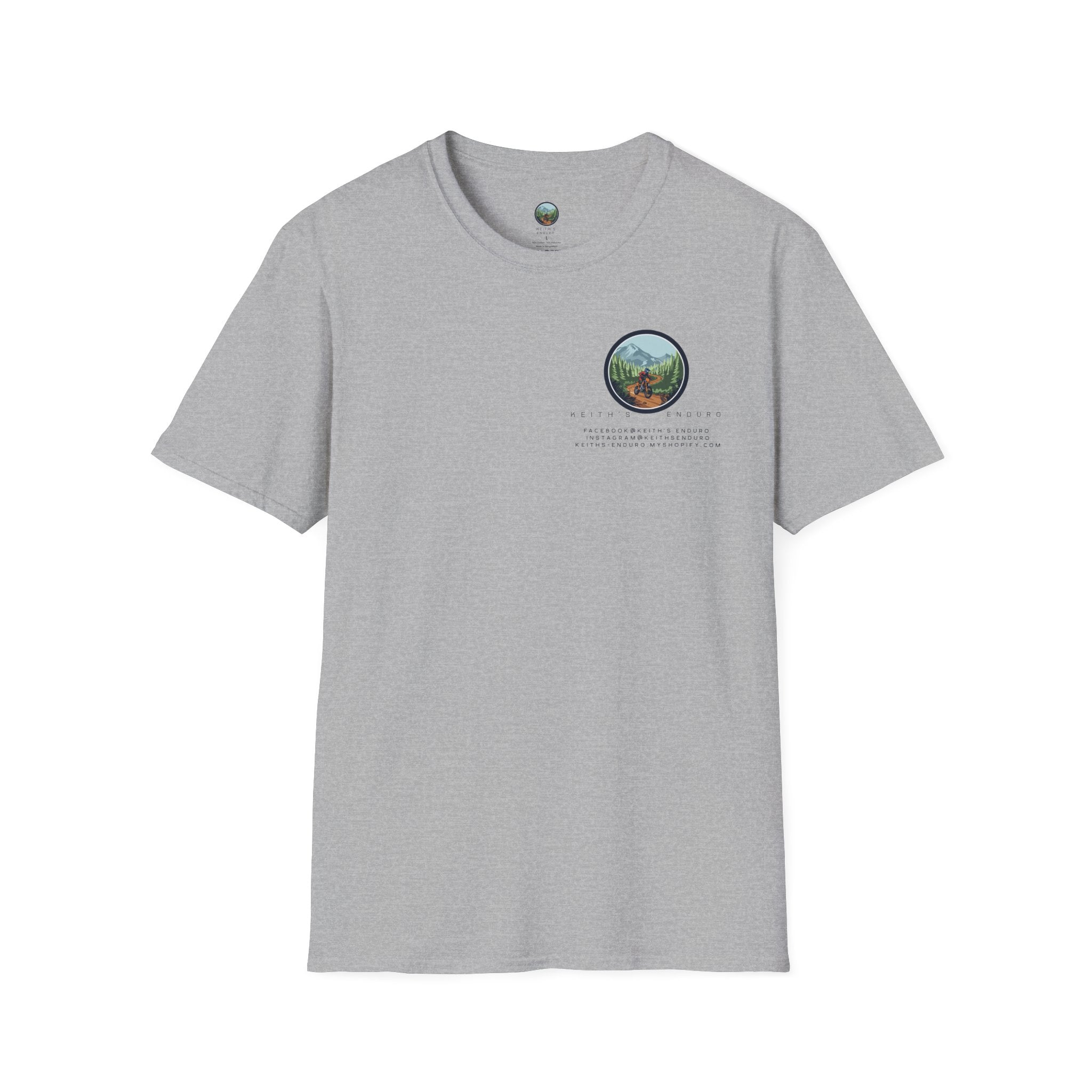 Graphic T-Shirt — Keith's Enduro logo Illustration