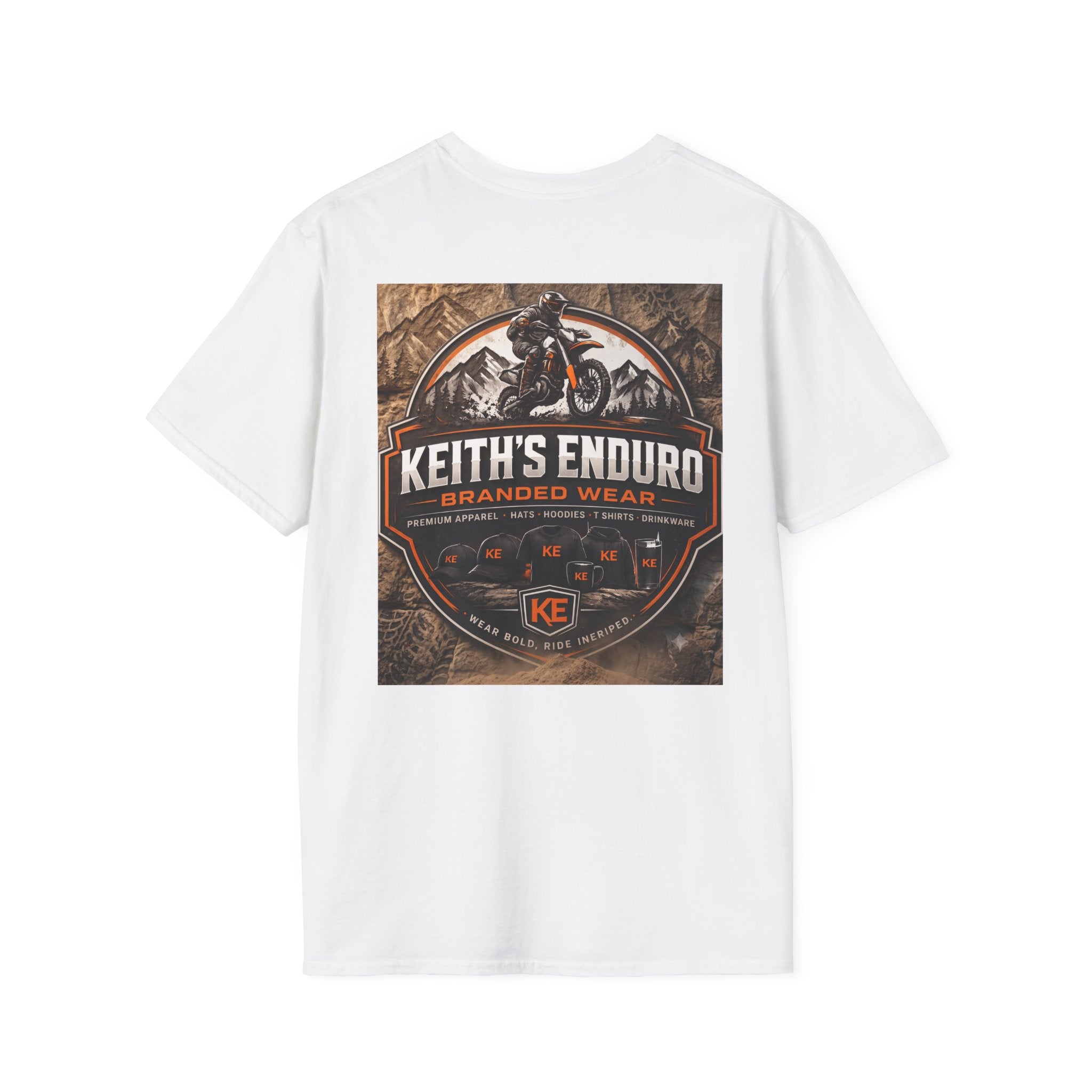 Graphic T-Shirt — Keith's Enduro logo Illustration