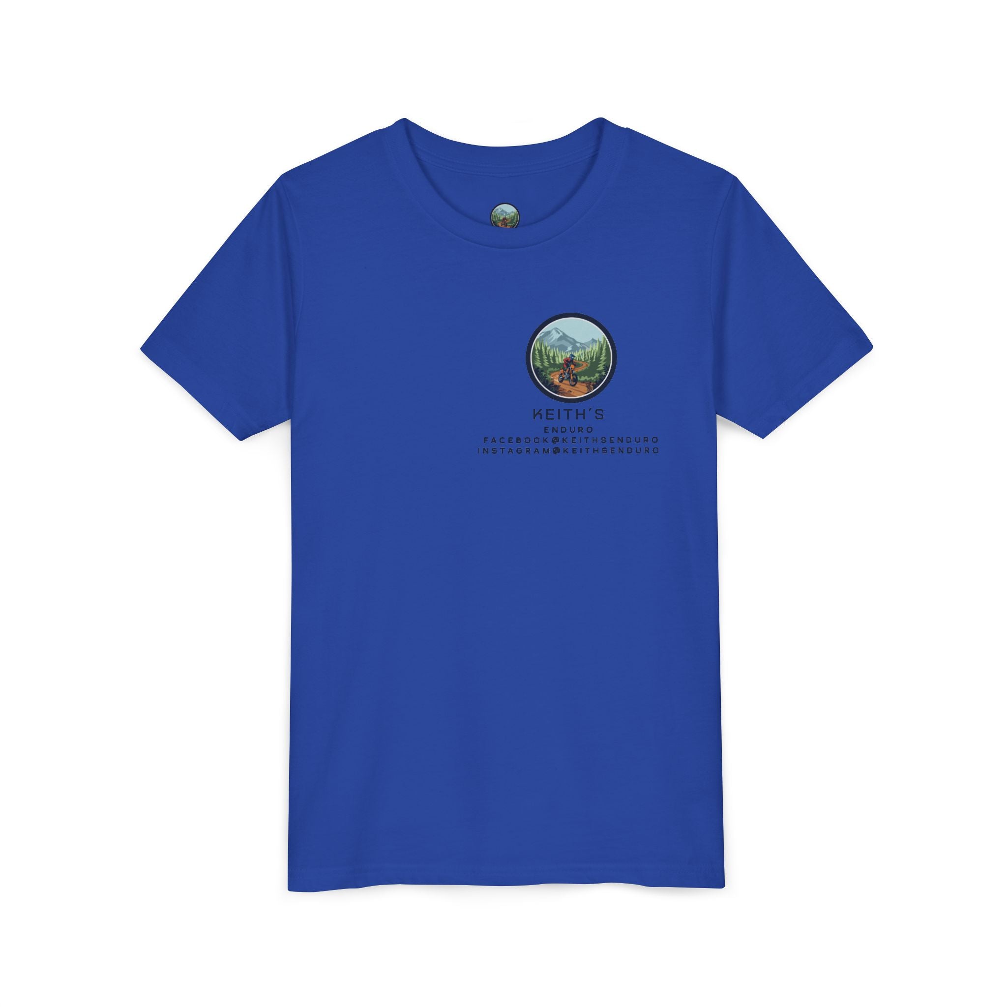 Youth Trail Dirt Biking Tee — "Learn to Ride, Love the Trail"