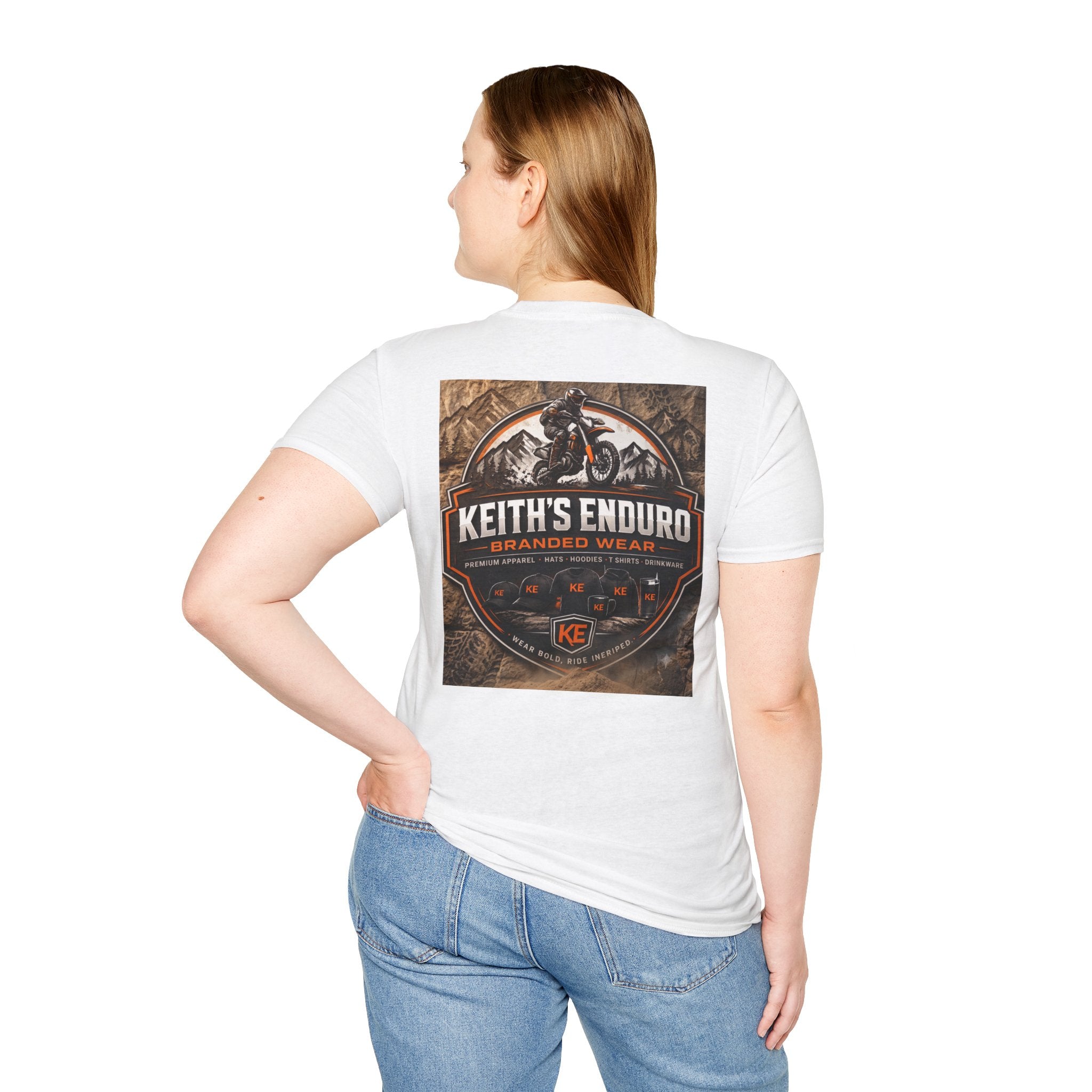 Graphic T-Shirt — Keith's Enduro logo Illustration