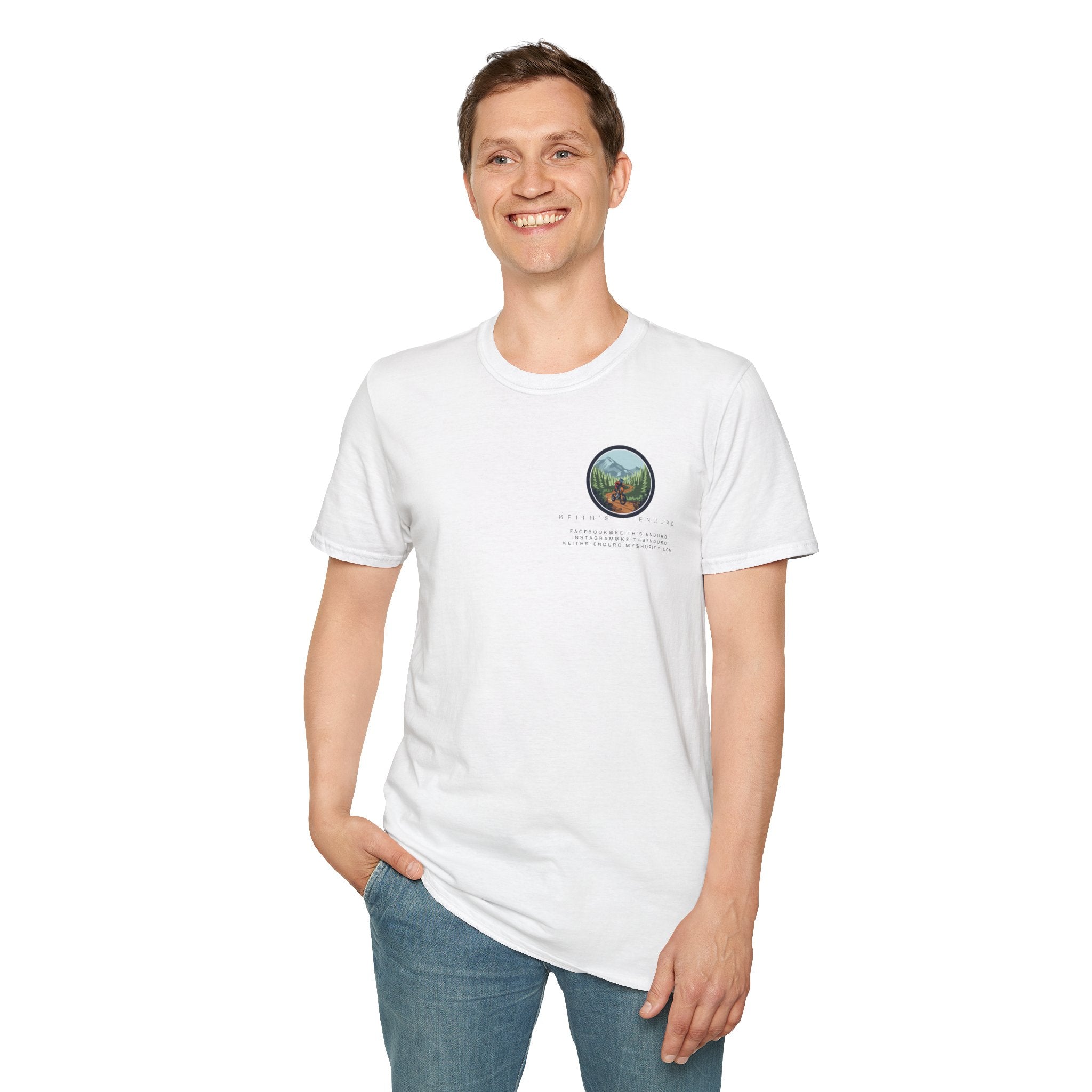 Graphic T-Shirt — Keith's Enduro logo Illustration