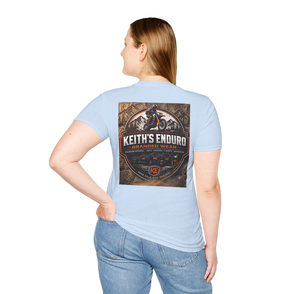 Graphic T-Shirt — Keith's Enduro logo Illustration