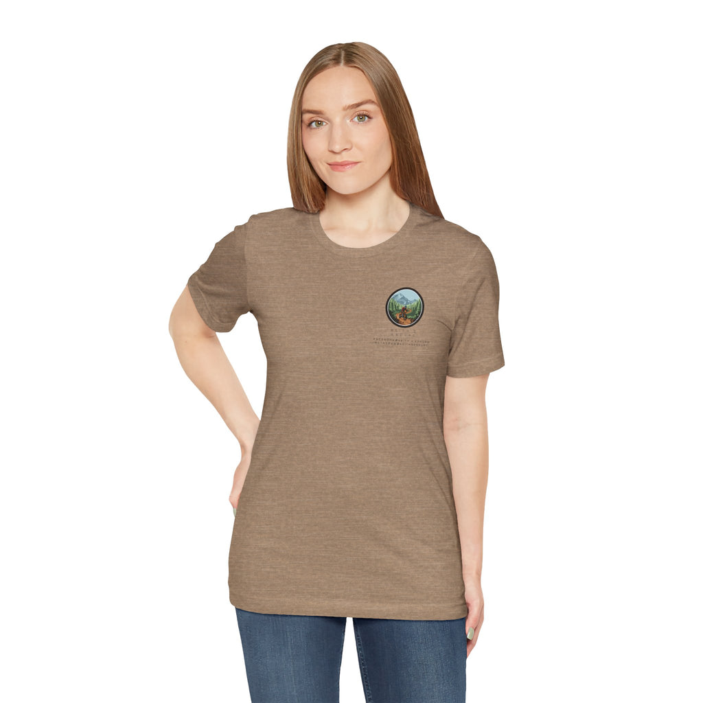 Unisex Dirt bike Tee - "Friends don't let friends ride Jap bikes!"