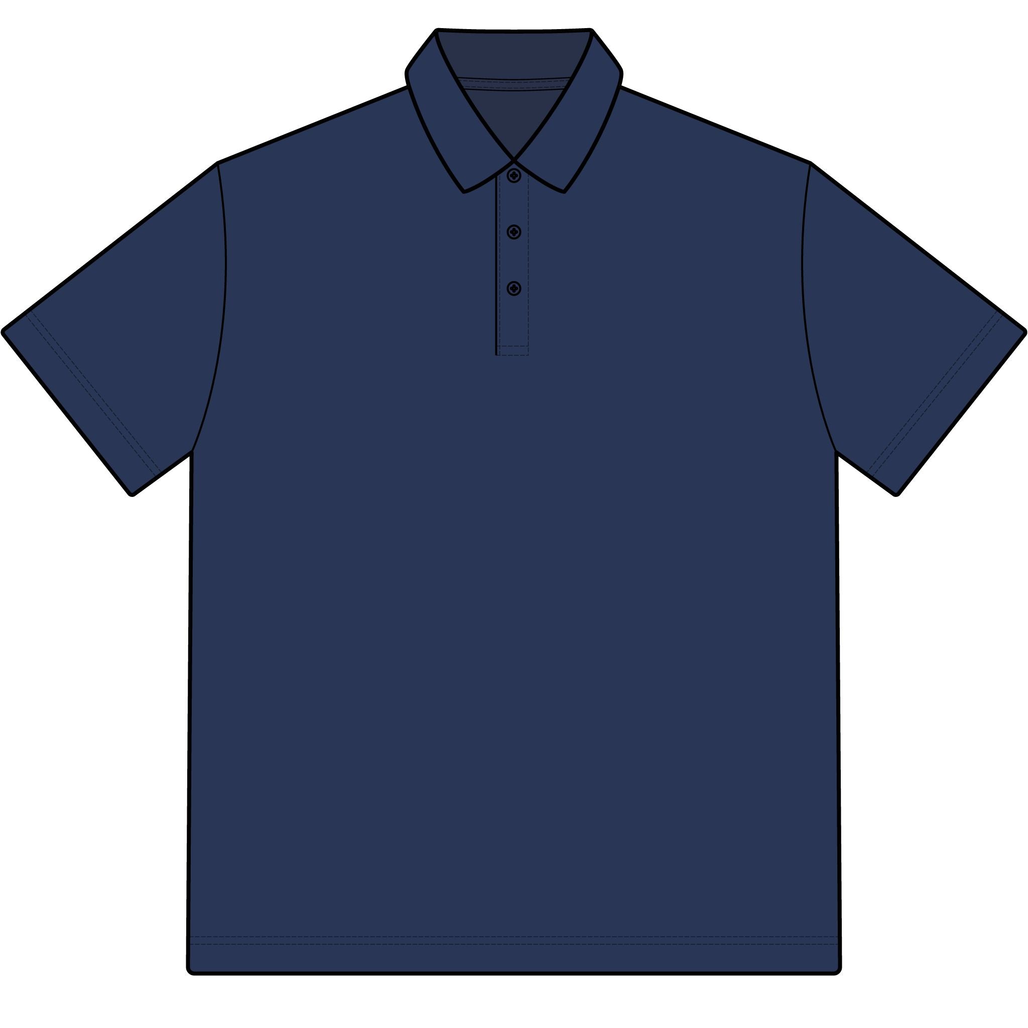 Enduro Dirt Bike Polo — Keith's Enduro Logo Performance Shirt