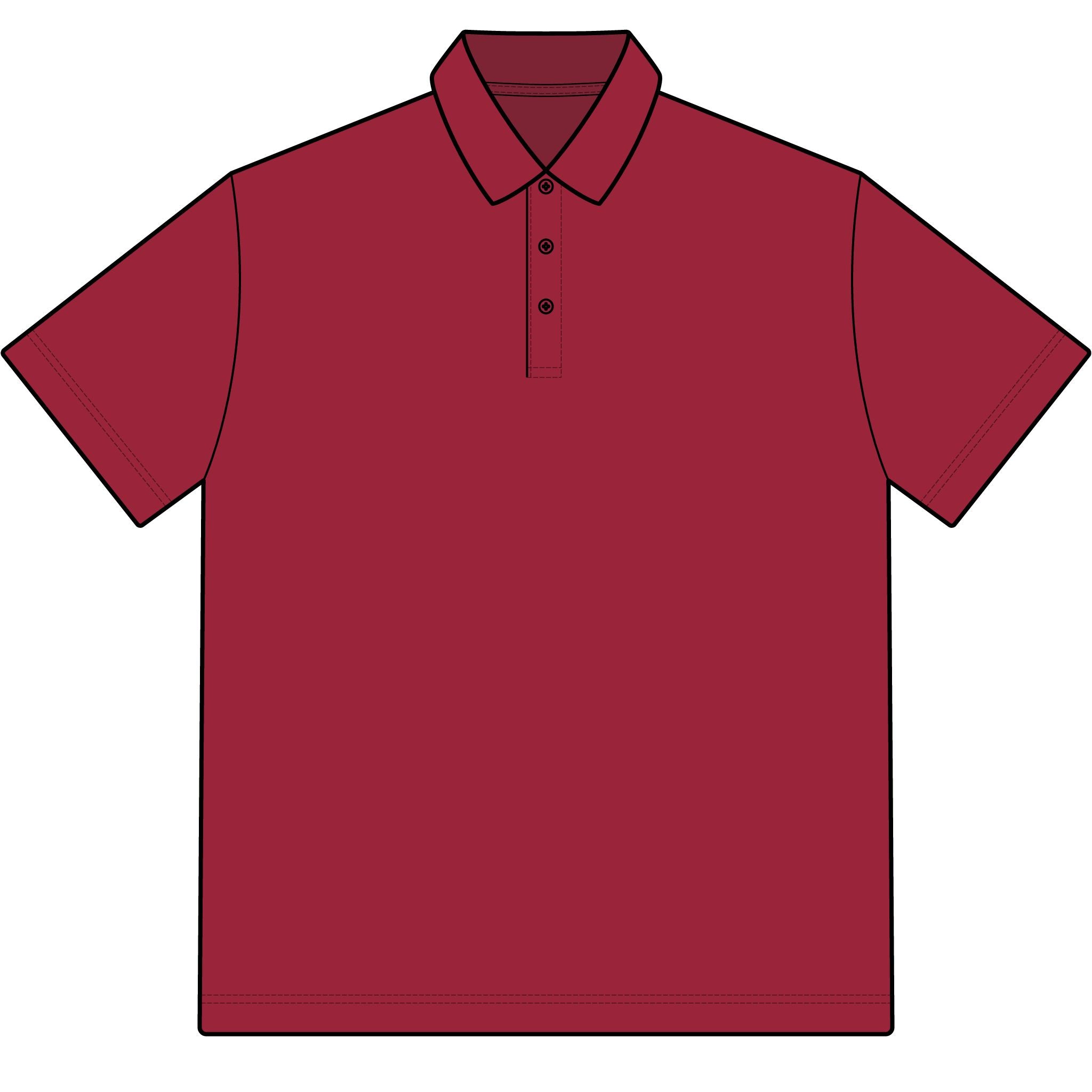 Enduro Dirt Bike Polo — Keith's Enduro Logo Performance Shirt