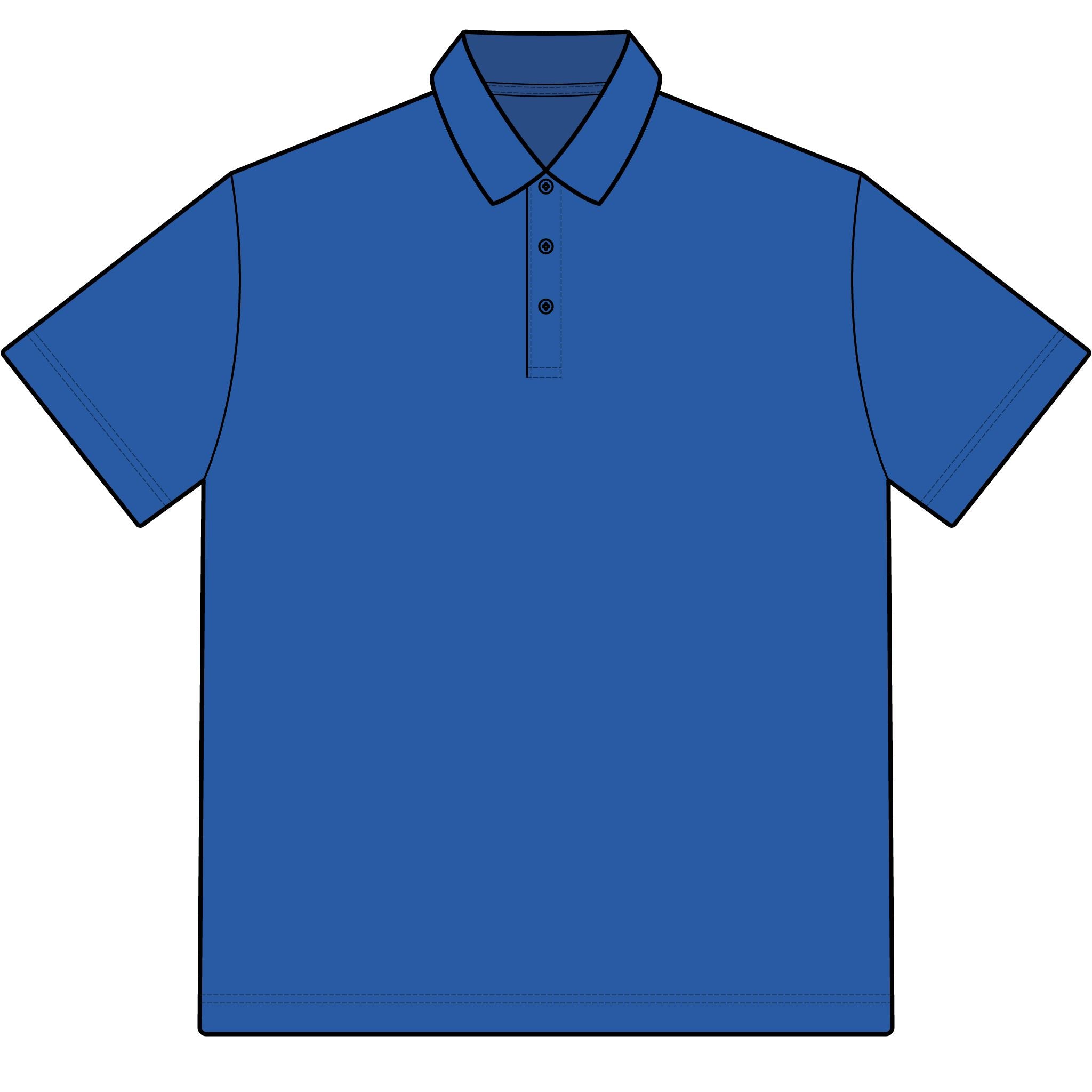 Enduro Dirt Bike Polo — Keith's Enduro Logo Performance Shirt