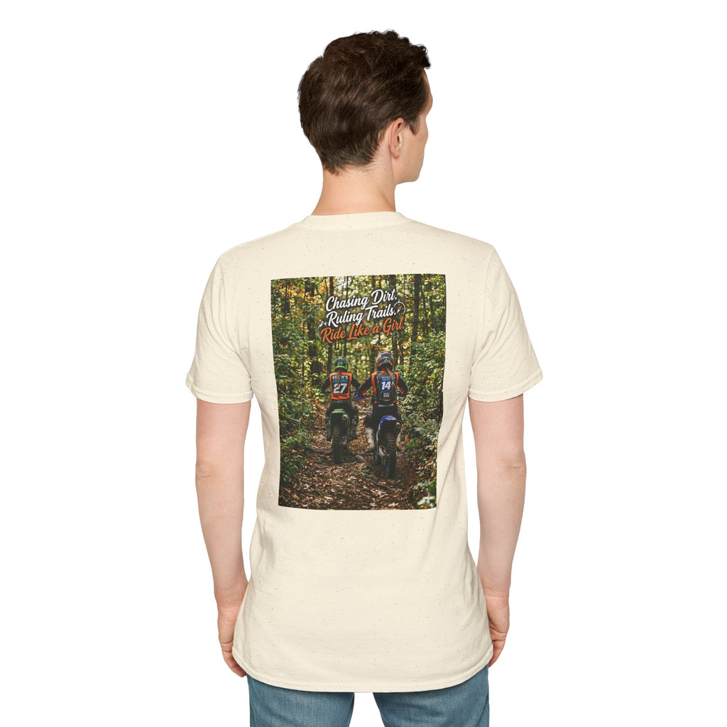 T‑Shirt — Keith's Enduro Woman Trail Riding Graphic Tee