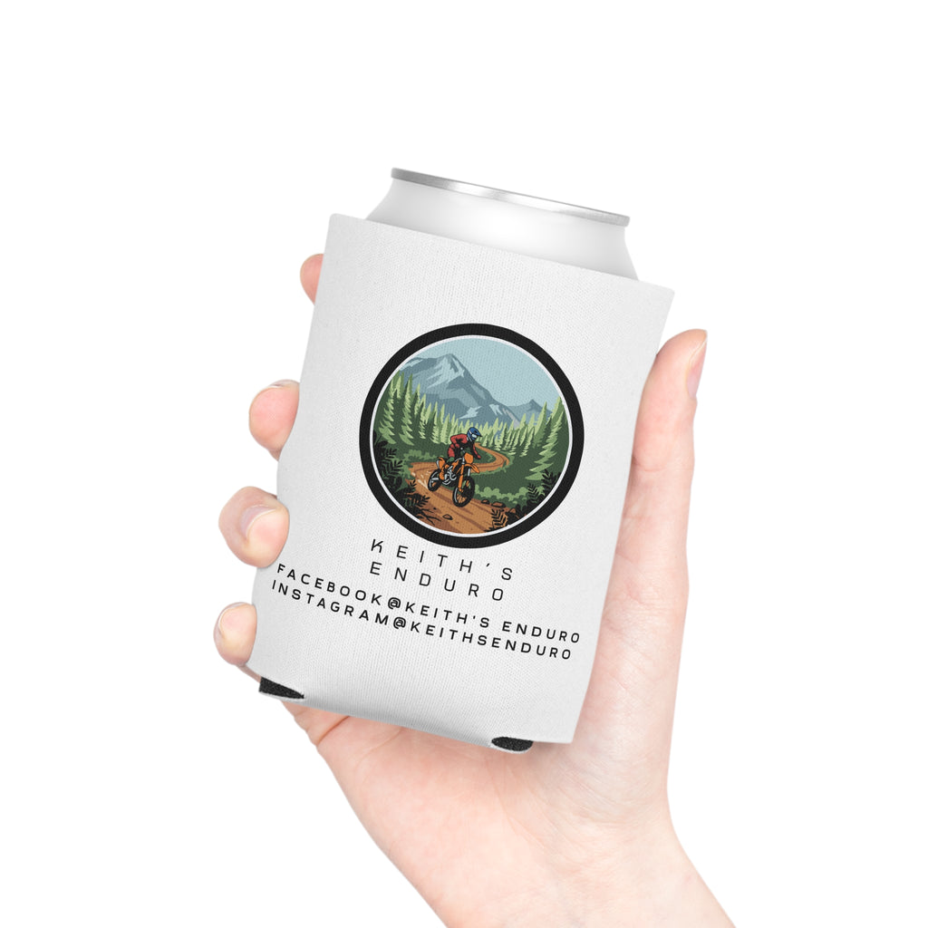 Can Cooler — Keith's Enduro Dirt Biking Beer Koozie