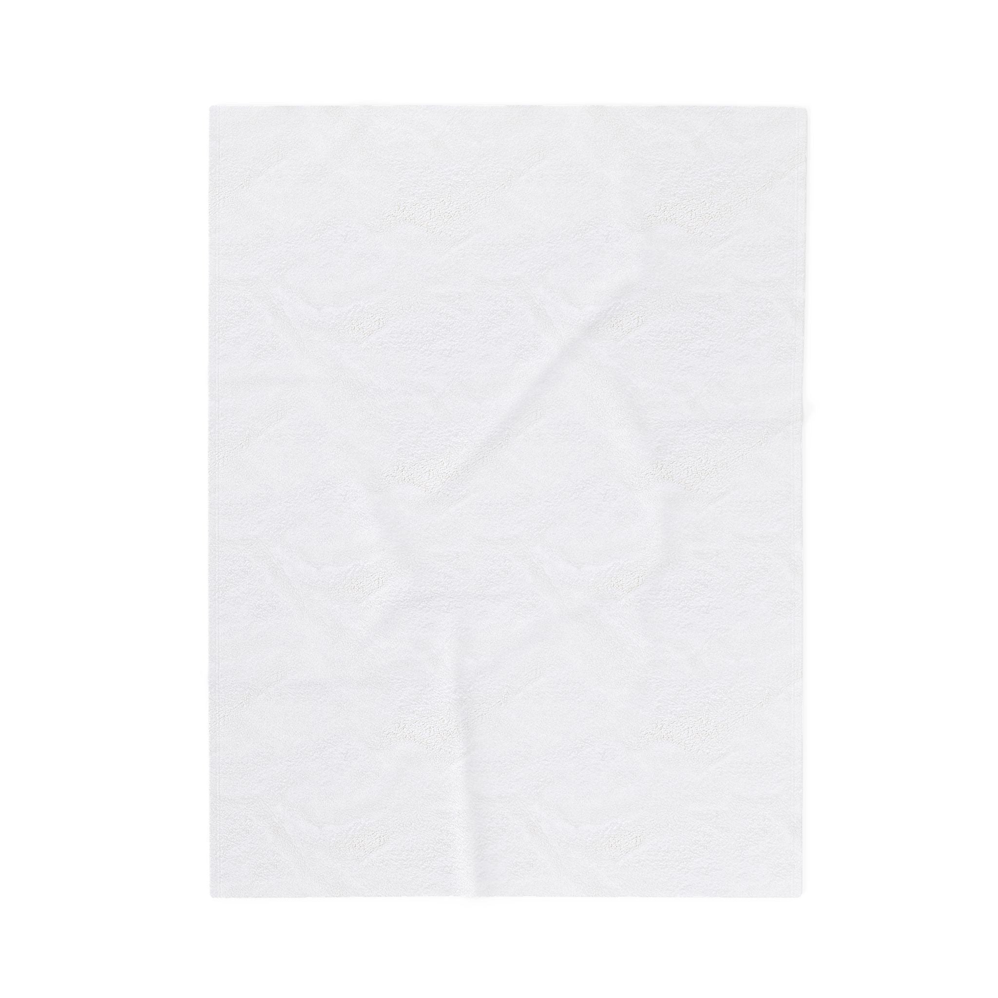 Velveteen Plush Blanket – "Keith's Enduro" Mountain Dirt Bike Logo Throw