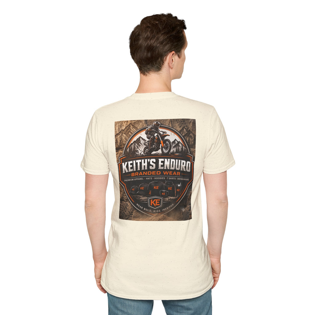 Graphic T-Shirt — Keith's Enduro logo Illustration
