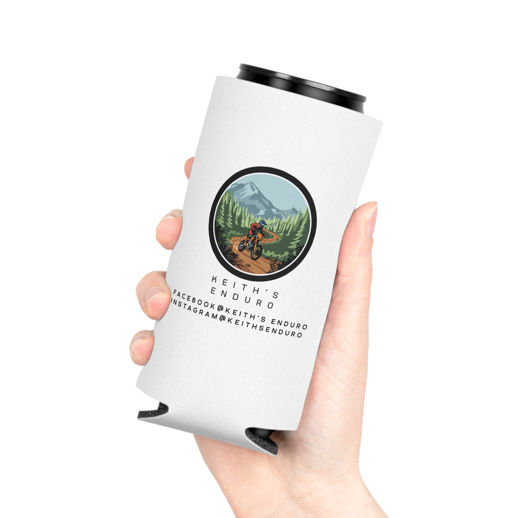 Can Cooler — Keith's Enduro Dirt Biking Beer Koozie