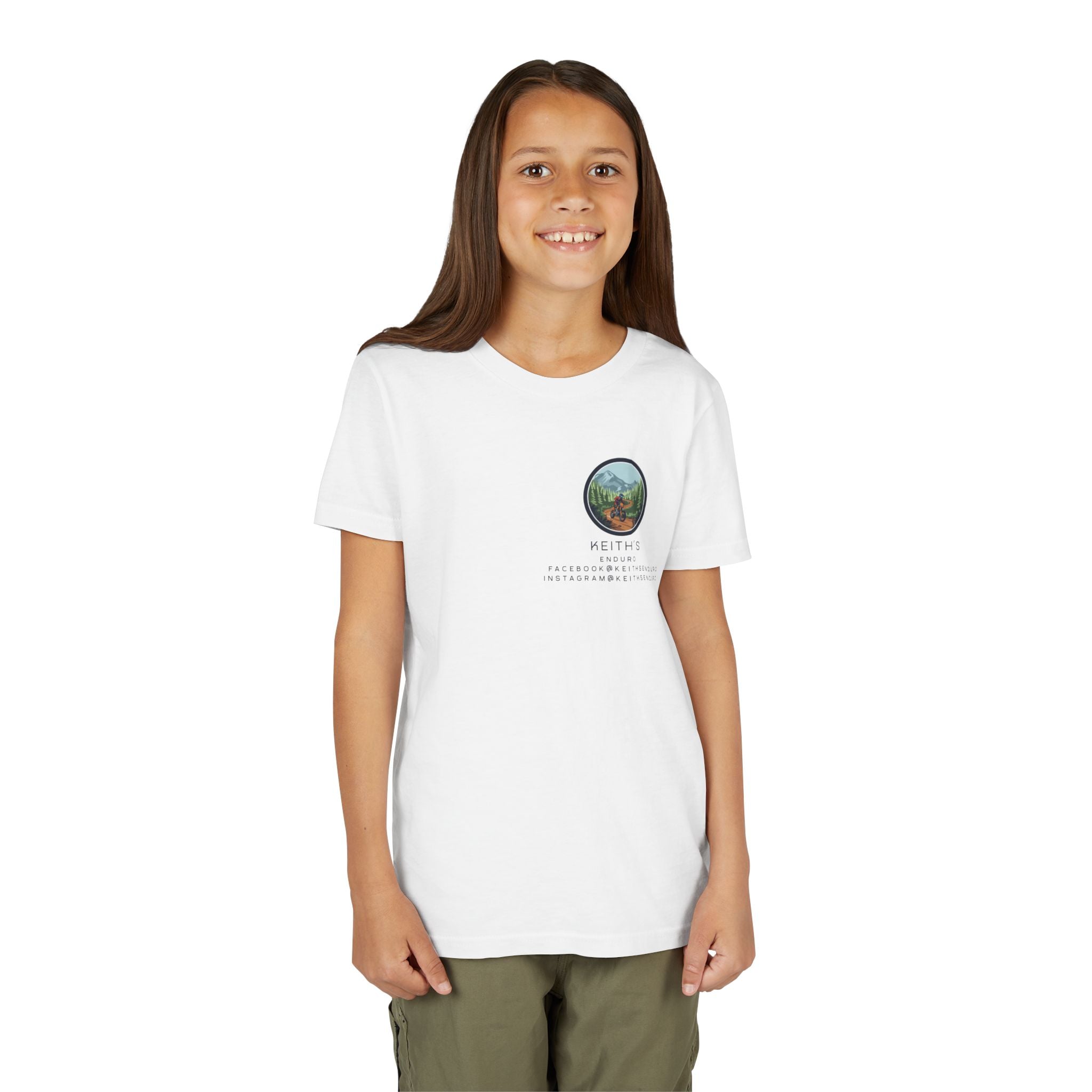 Youth Trail Dirt Biking Tee — "Learn to Ride, Love the Trail"