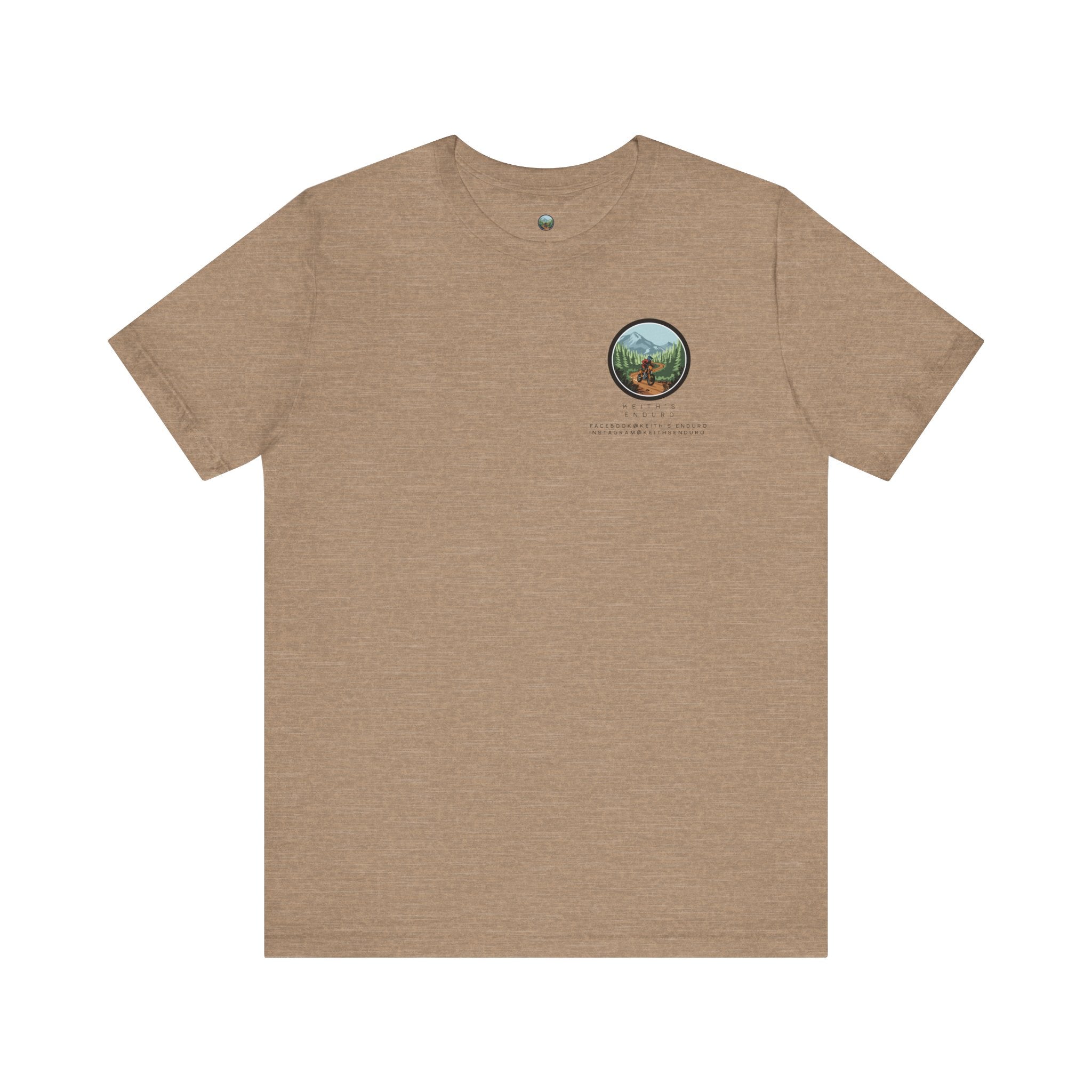 Unisex Dirt bike Tee - "Friends don't let friends ride Jap bikes!"