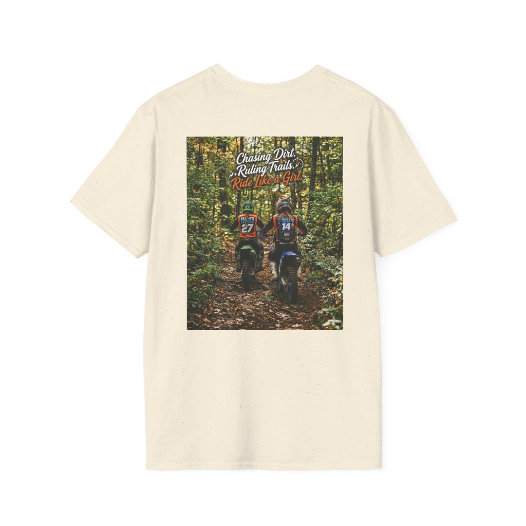 T‑Shirt — Keith's Enduro Woman Trail Riding Graphic Tee