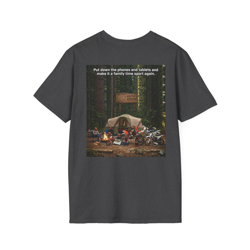 Family Dirt Bike T‑Shirt — " Family time Sport" Graphic Tee
