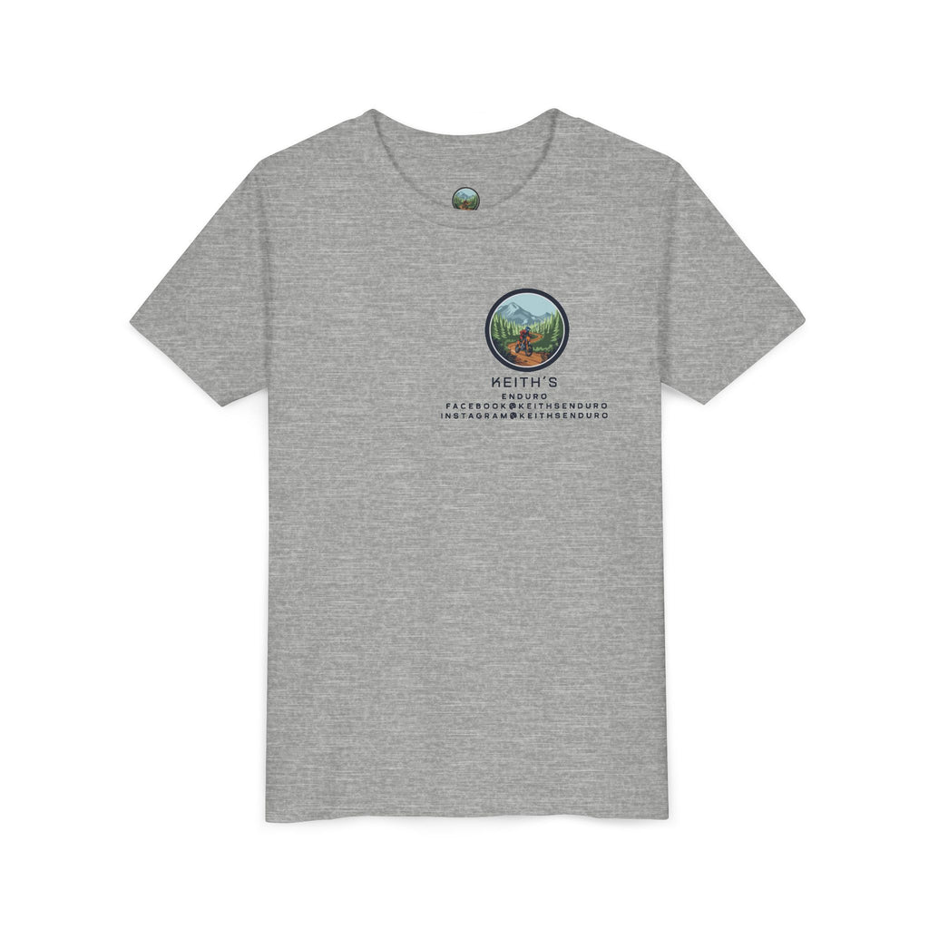 Youth Trail Dirt Biking Tee — "Learn to Ride, Love the Trail"