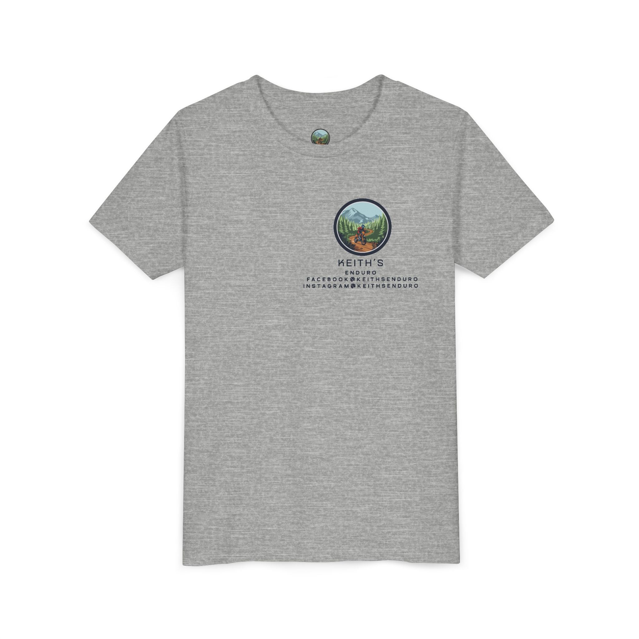 Youth Trail Dirt Biking Tee — "Learn to Ride, Love the Trail"