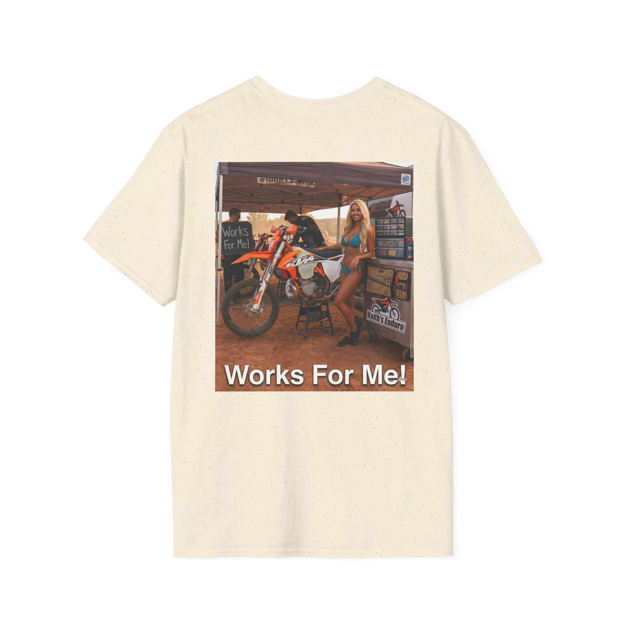 T‑Shirt - "Works for Me!" Blonde Tee
