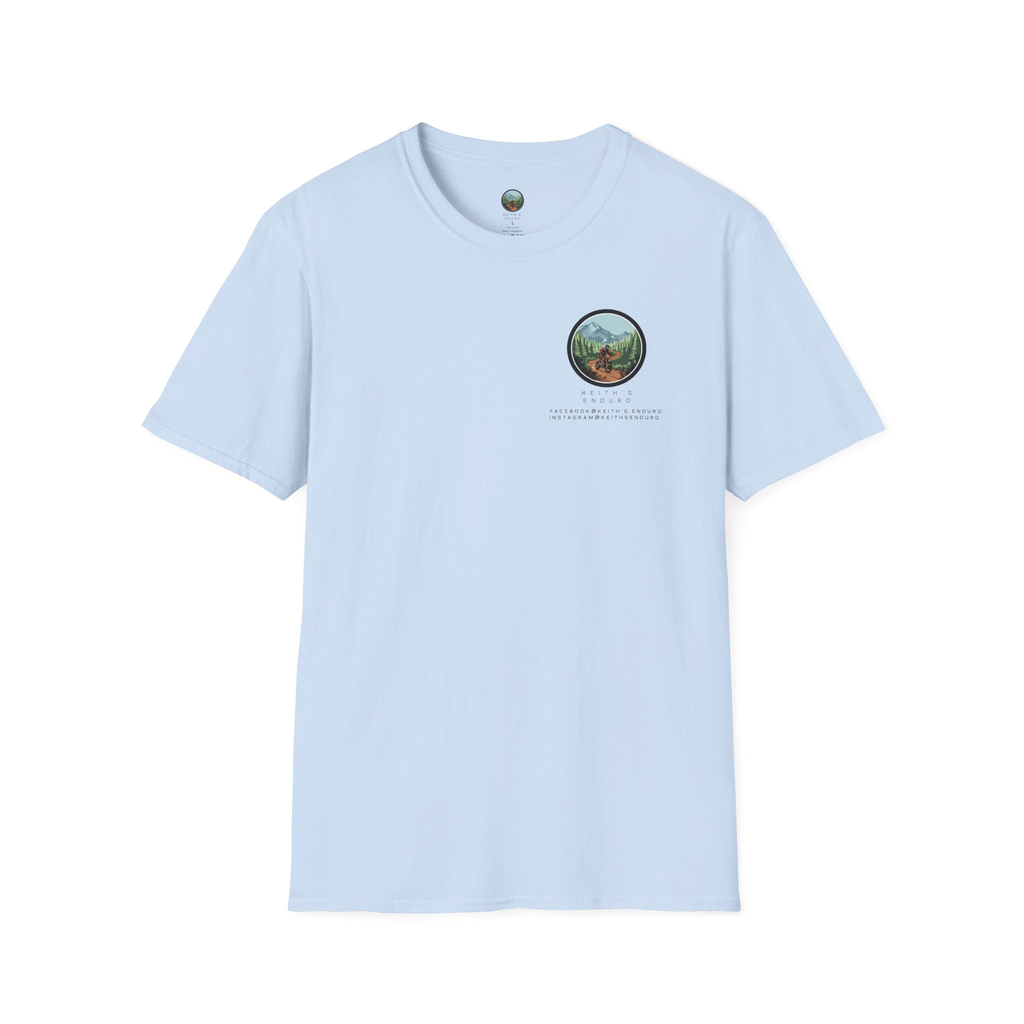 Women's T-Shirt — Trail Riding Design “Therapy on two wheels” | Casual Tee for Dirt Bike Lovers