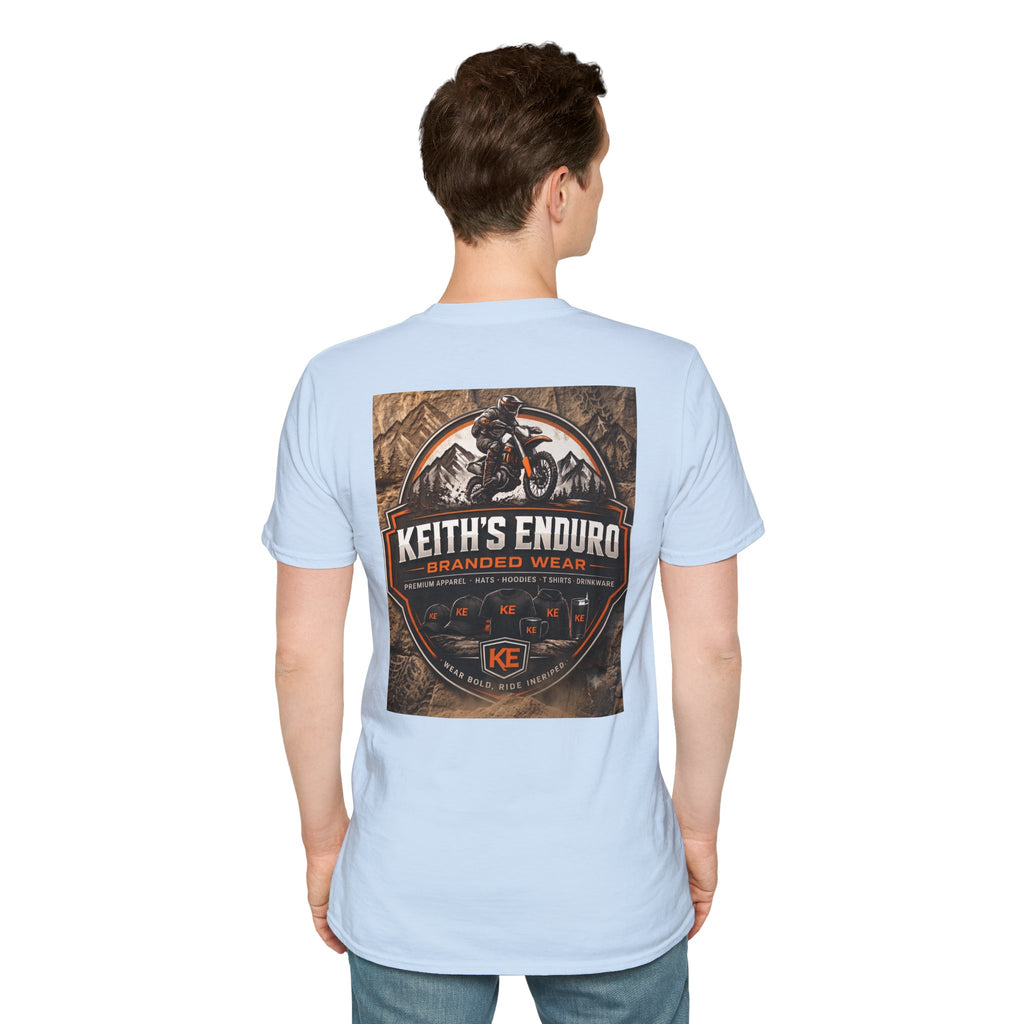 Graphic T-Shirt — Keith's Enduro logo Illustration