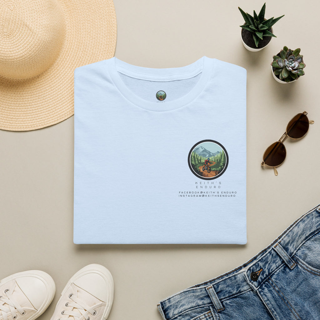 Dirt bike T-Shirt — "enjoy yourselves in a different way" Graphic tee shirt
