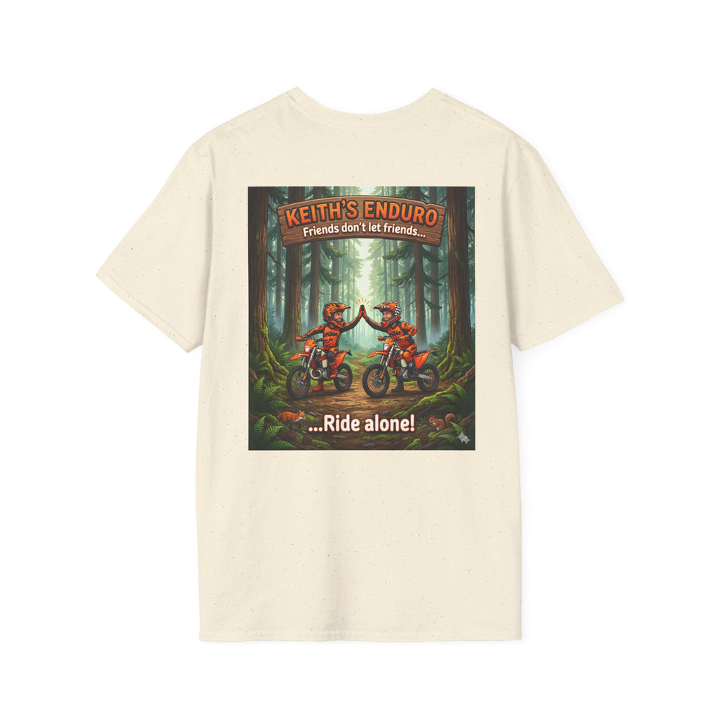 Dirt Bike T-Shirt — Cartoon "friends"  Graphic Tee