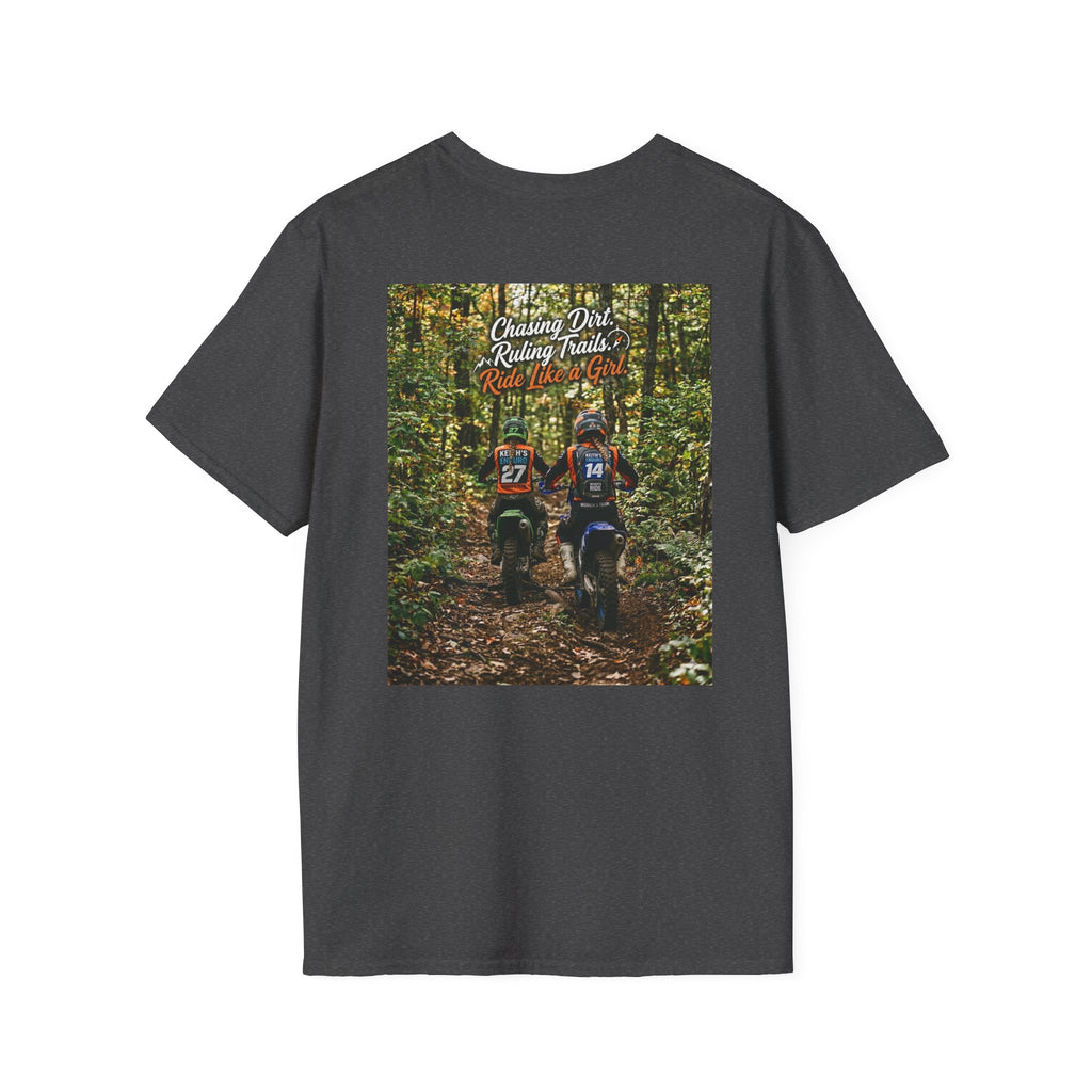 T‑Shirt — Keith's Enduro Woman Trail Riding Graphic Tee