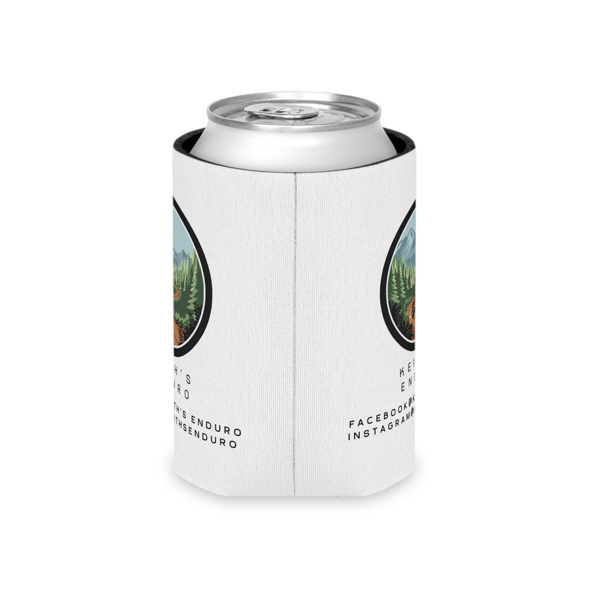 Can Cooler — Keith's Enduro Dirt Biking Beer Koozie
