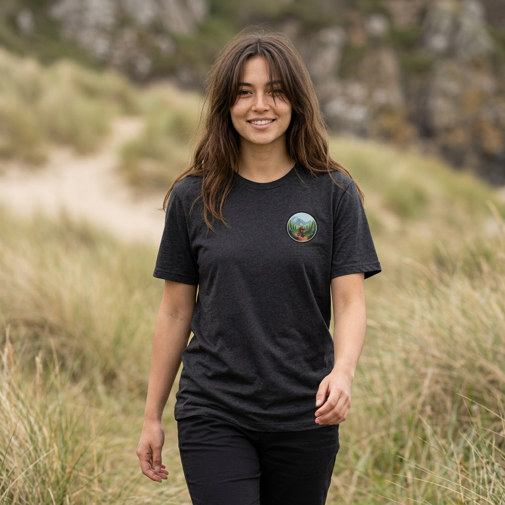 T‑Shirt — Keith's Enduro Woman Trail Riding Graphic Tee