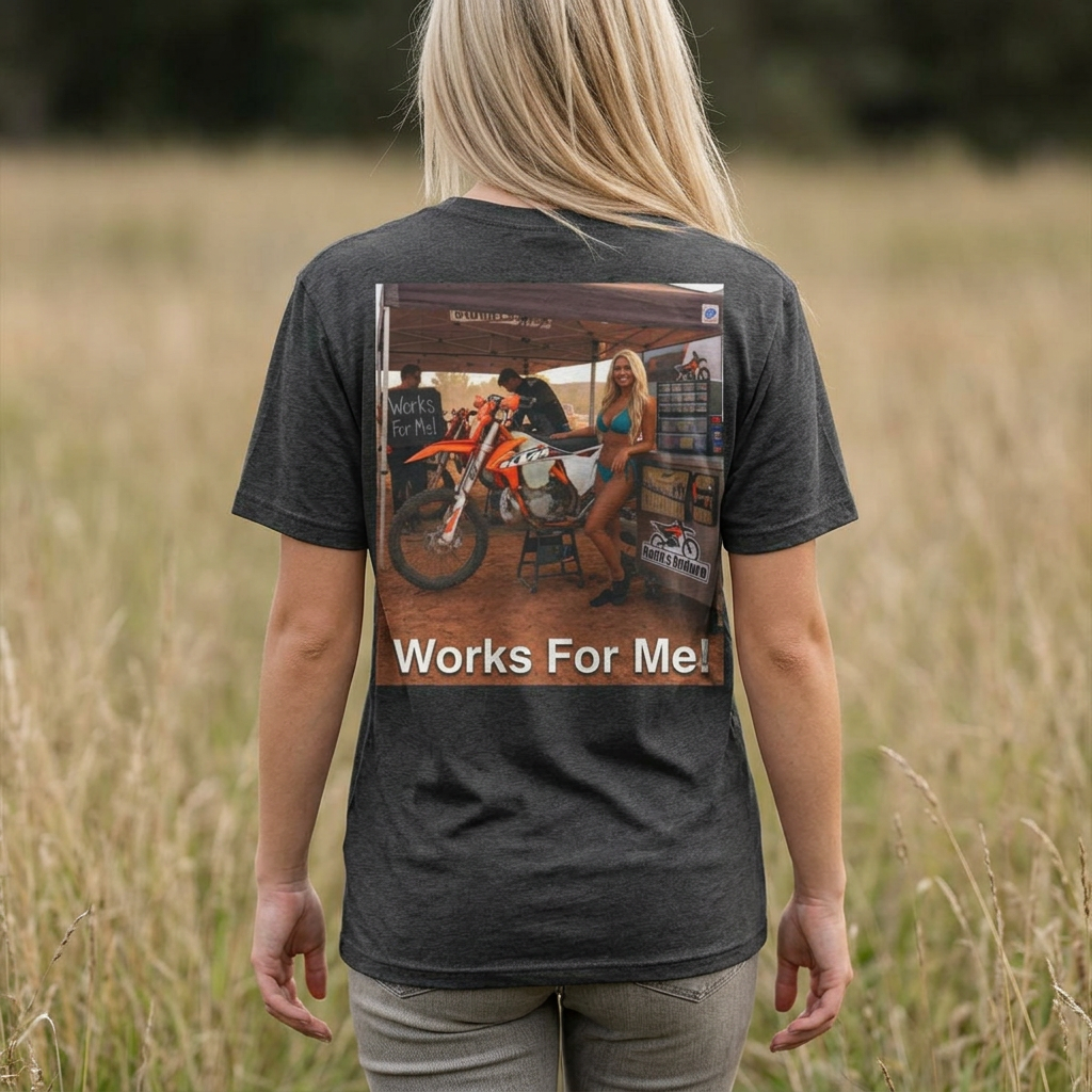 T‑Shirt - "Works for Me!" Blonde Tee