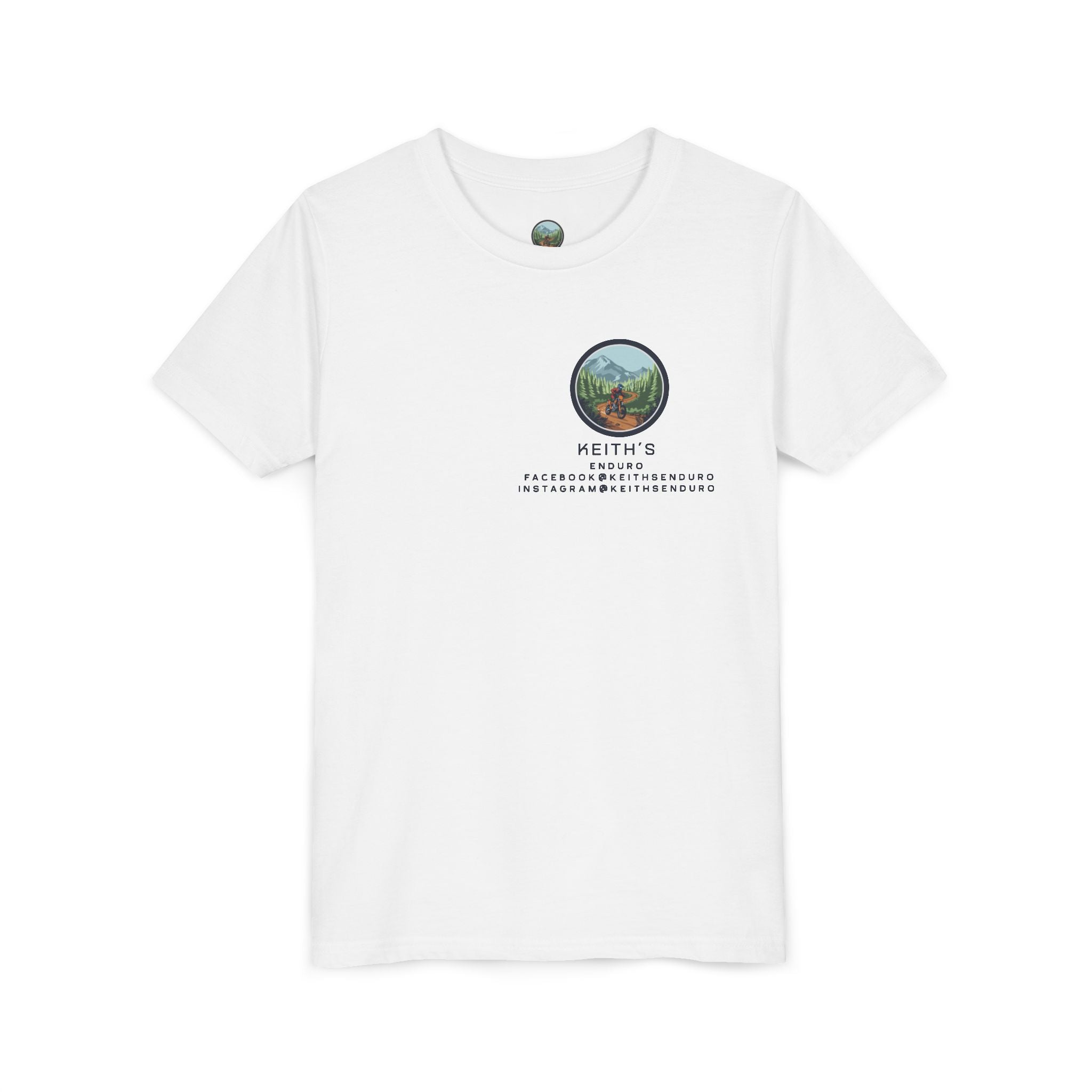 Youth Trail Dirt Biking Tee — "Learn to Ride, Love the Trail"