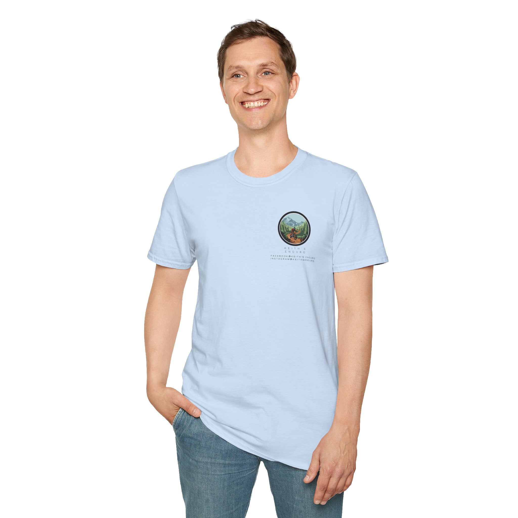 Dirt Bike T-Shirt — Cartoon "friends"  Graphic Tee