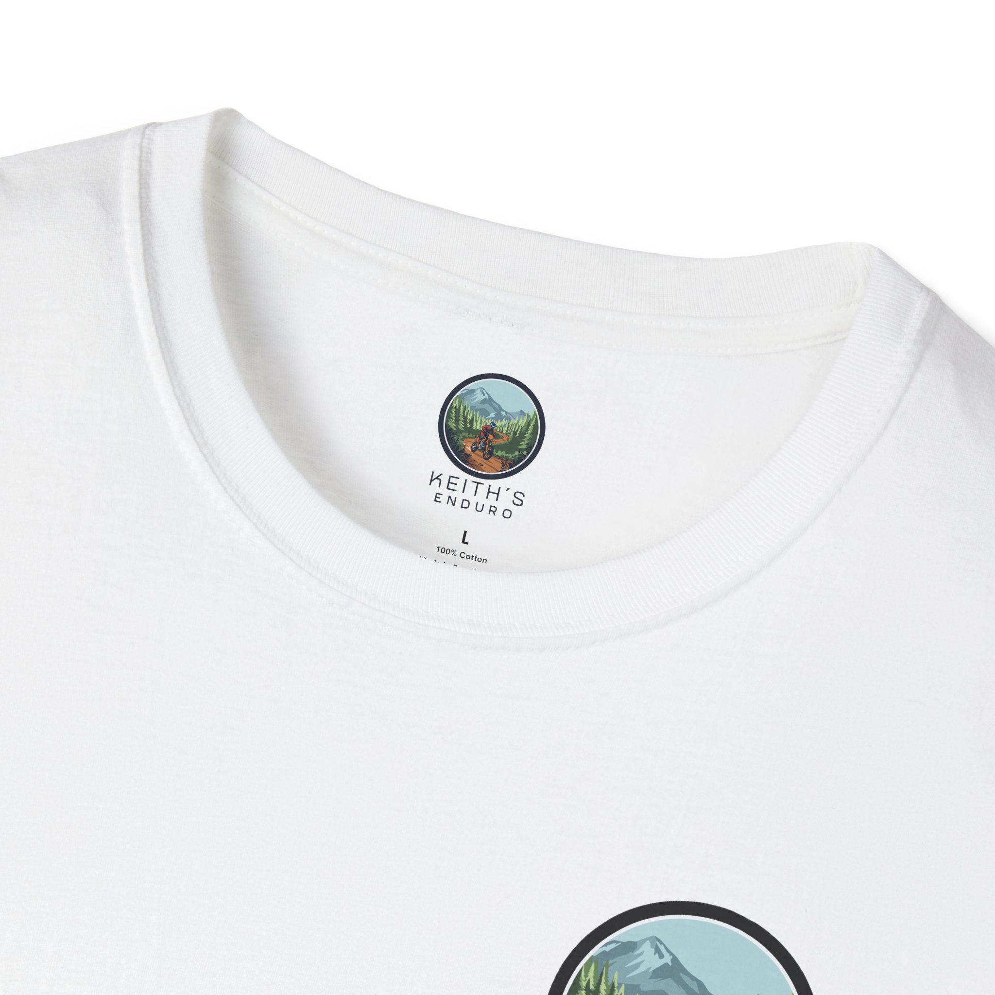 Keith's Enduro Retro Motorcycle Poster T-Shirt