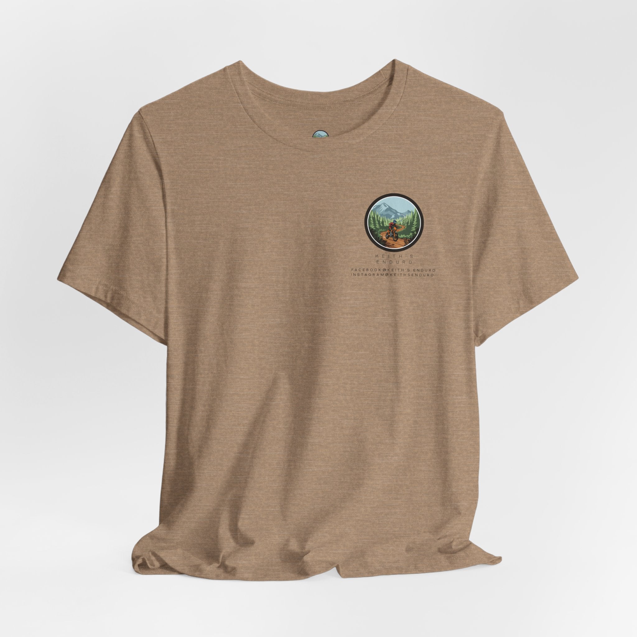 Unisex Dirt bike Tee - "Friends don't let friends ride Jap bikes!"