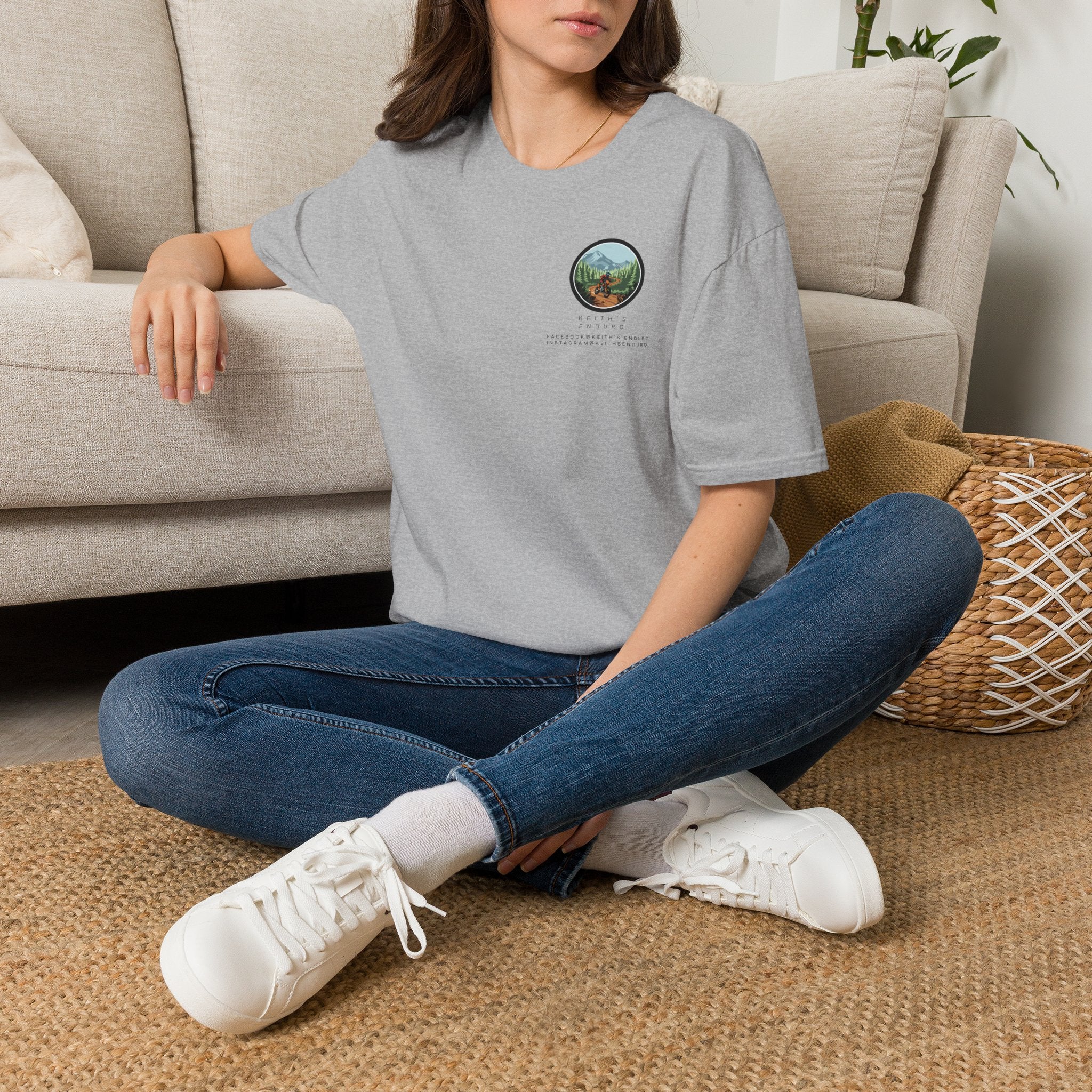 Women's T-Shirt — Trail Riding Design “Therapy on two wheels” | Casual Tee for Dirt Bike Lovers