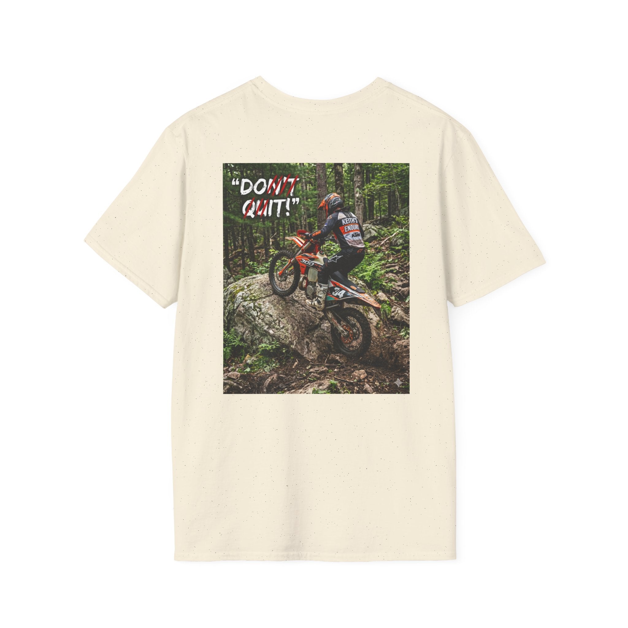 Dirt bike ‘Don't Quit’ Trail T-Shirt