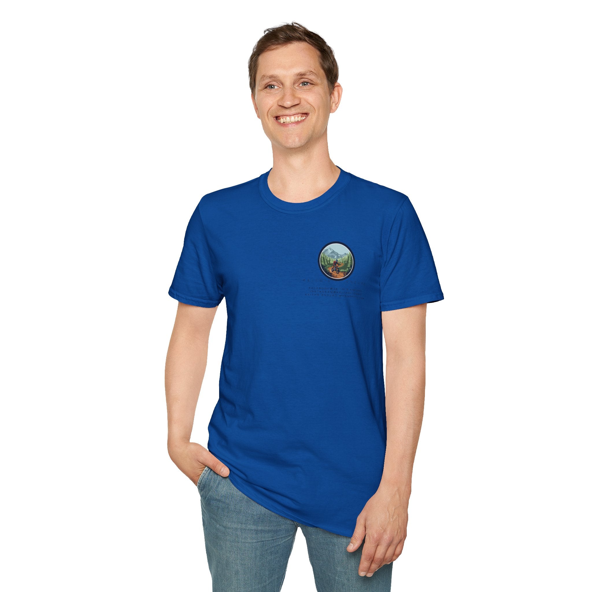 Graphic T-Shirt — Keith's Enduro logo Illustration